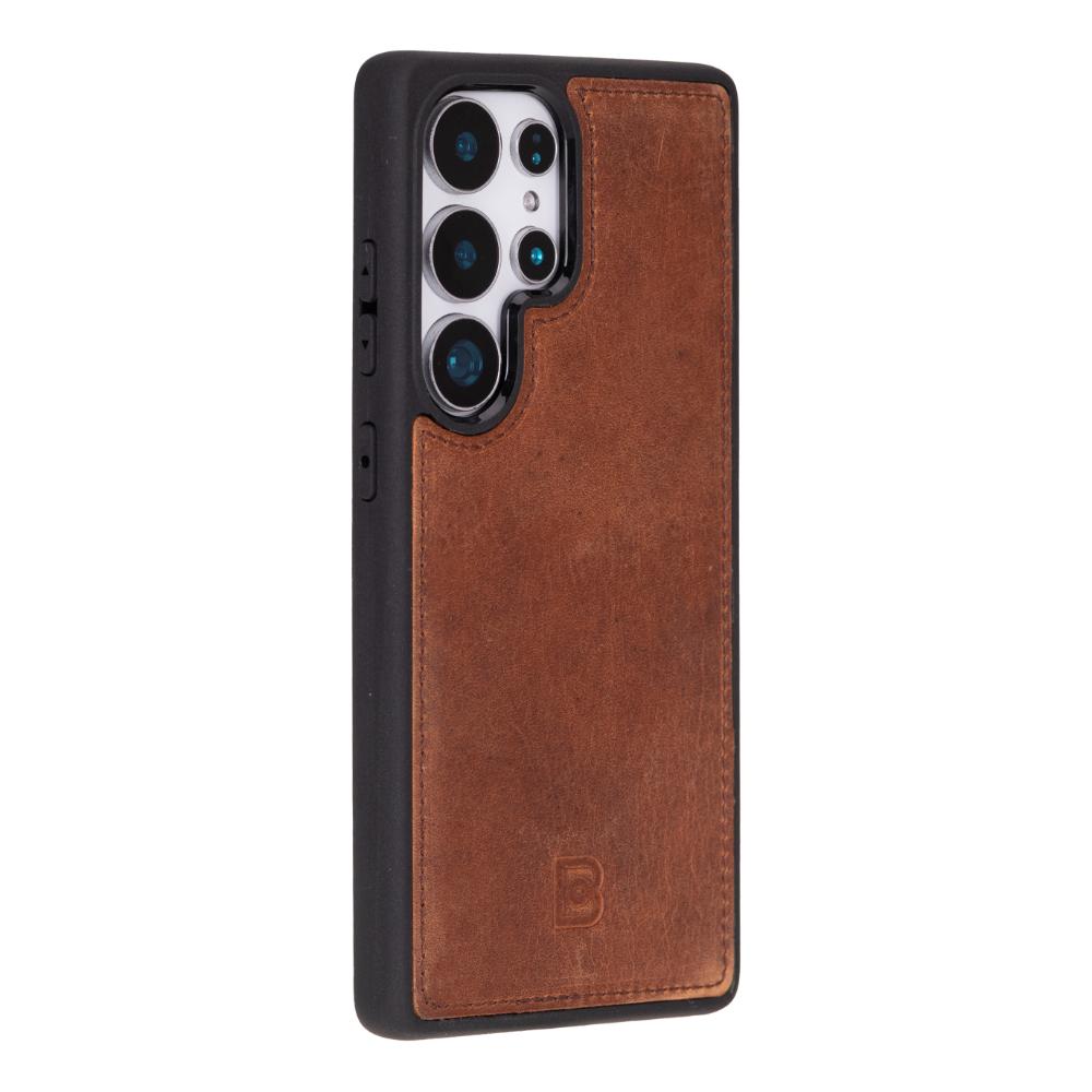 Magic Samsung Galaxy S25 Ultra Leather Detachable Wallet Case