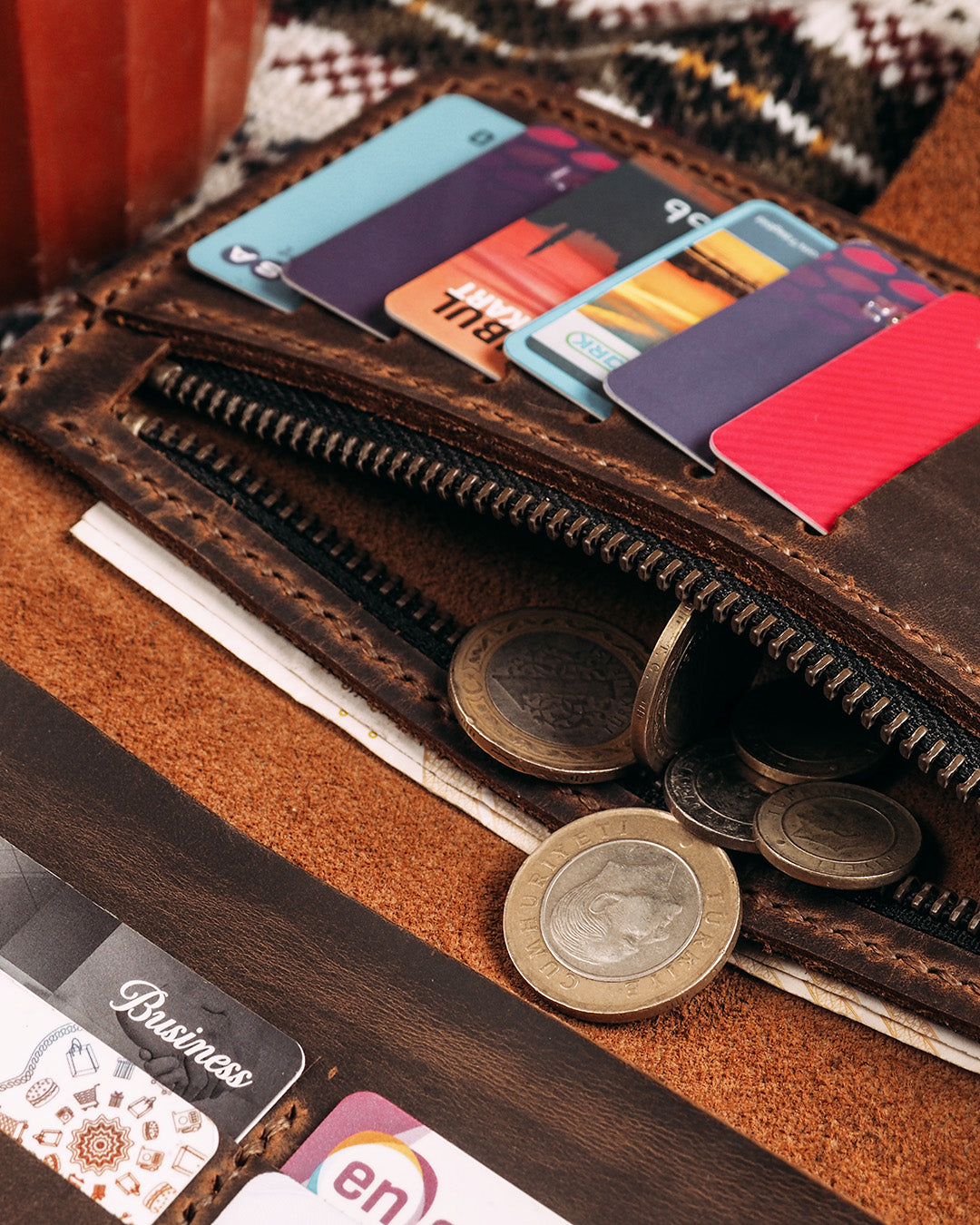 Leather wallet - SIERA - Exclusive Styles