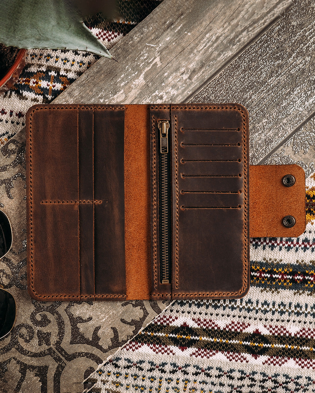 Leather wallet - SIERA - Exclusive Styles