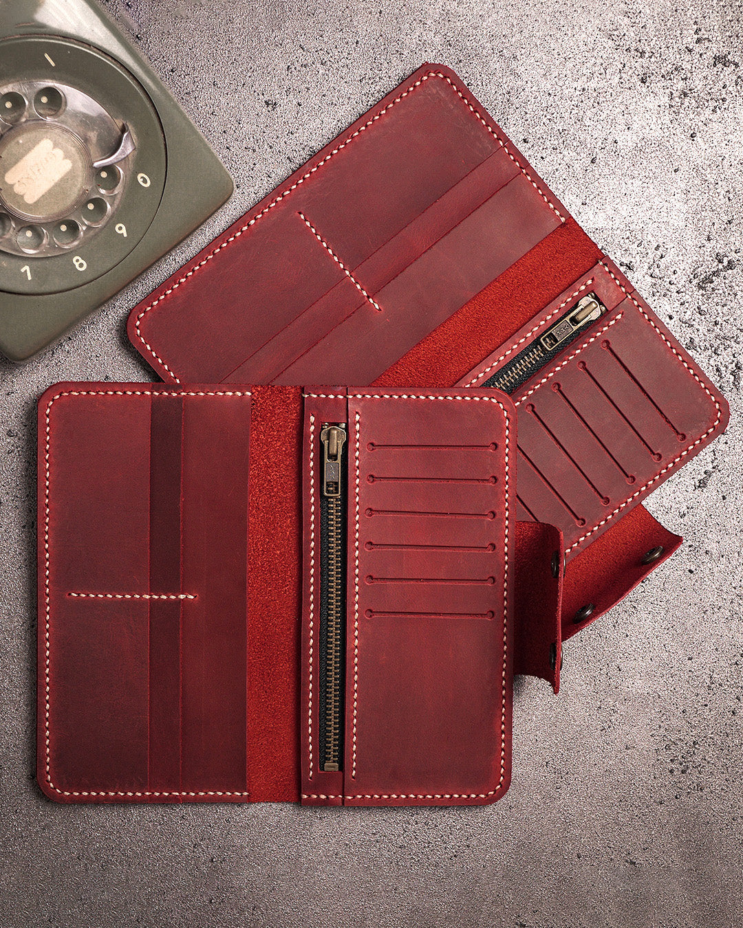 Leather wallet - SIERA - Exclusive Styles
