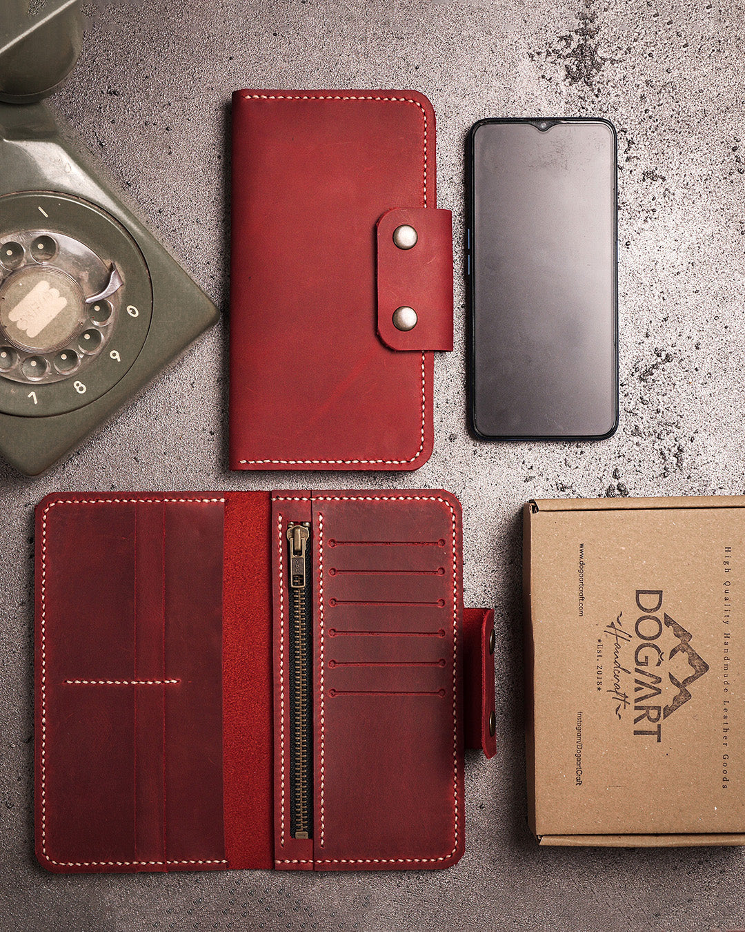 Leather wallet - SIERA - Exclusive Styles