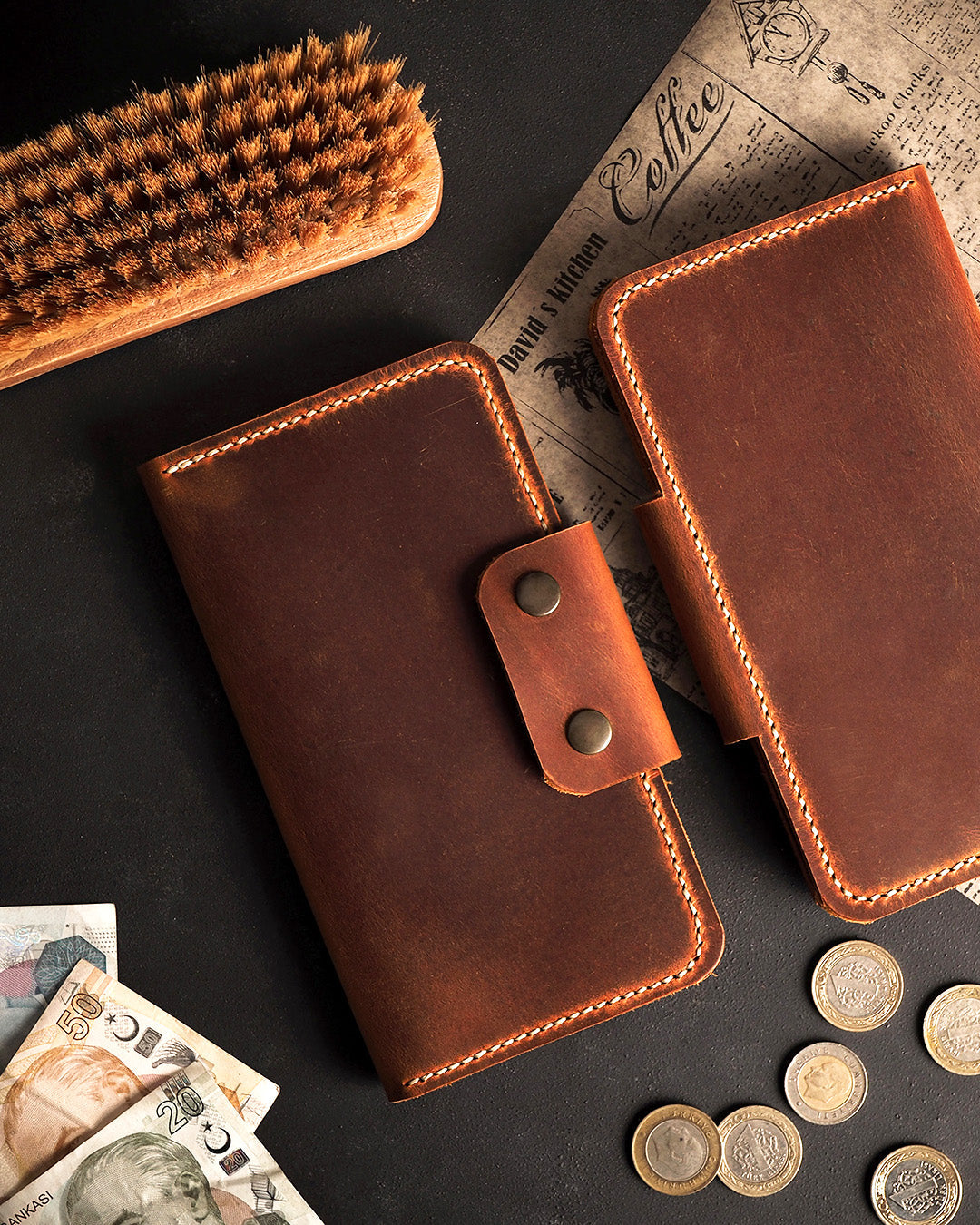 Leather wallet - SIERA - Exclusive Styles