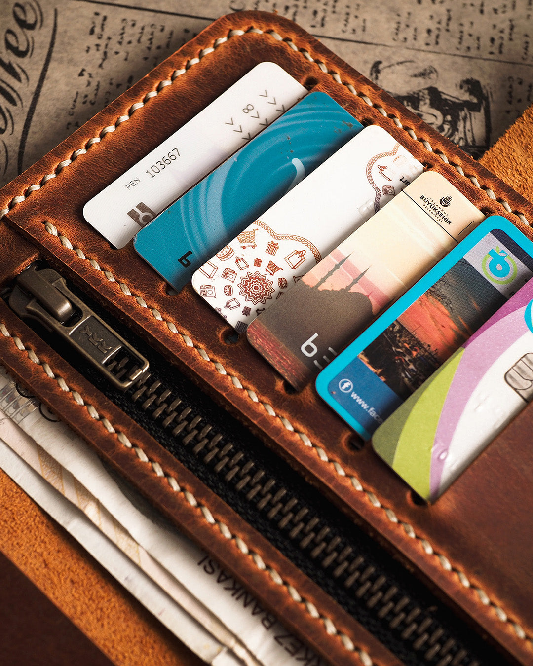 Leather wallet - SIERA - Exclusive Styles