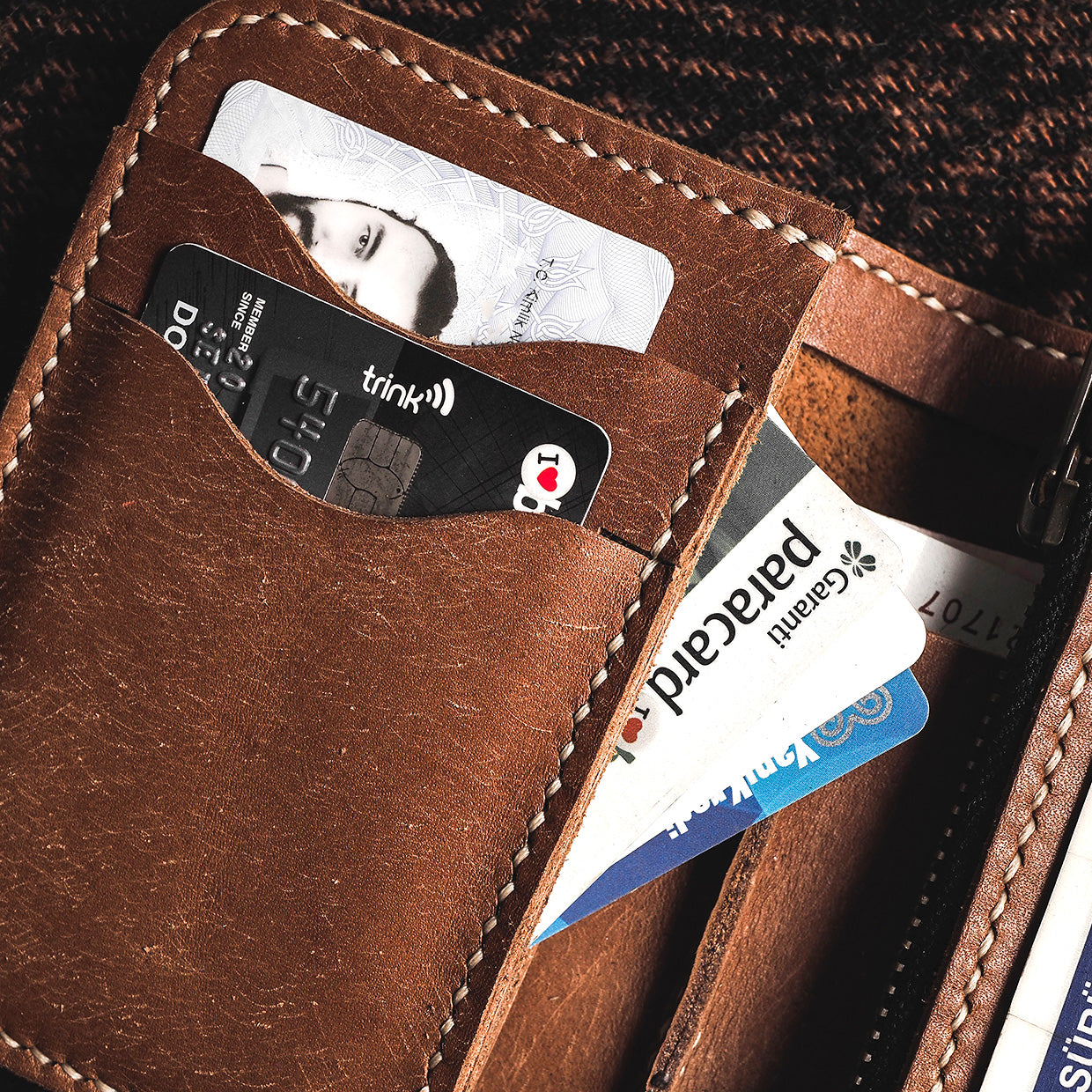 Leather wallet - RAGNA - Luxury Picks
