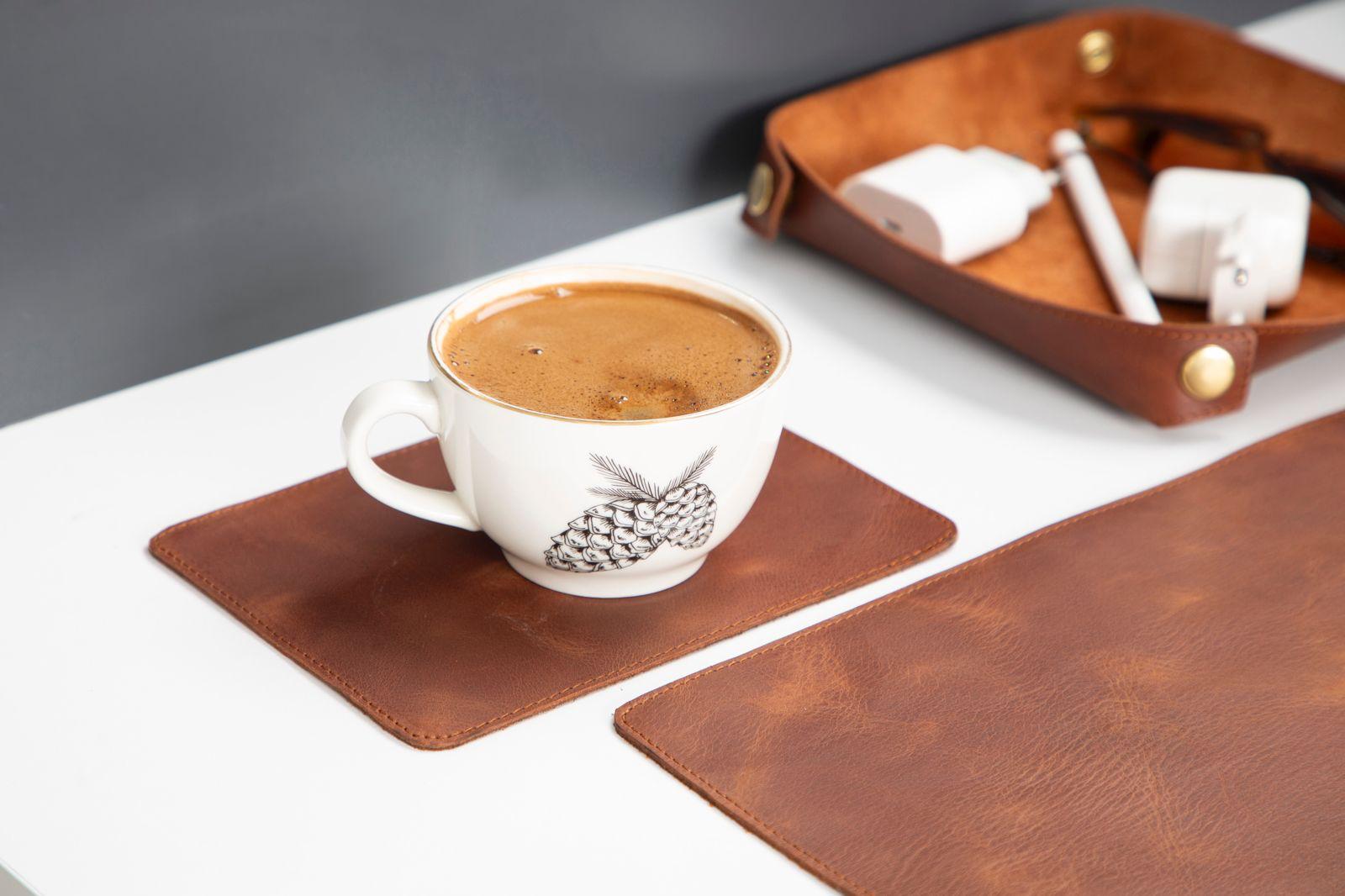 Desk Mat/Organizer/Cup Coaster Set