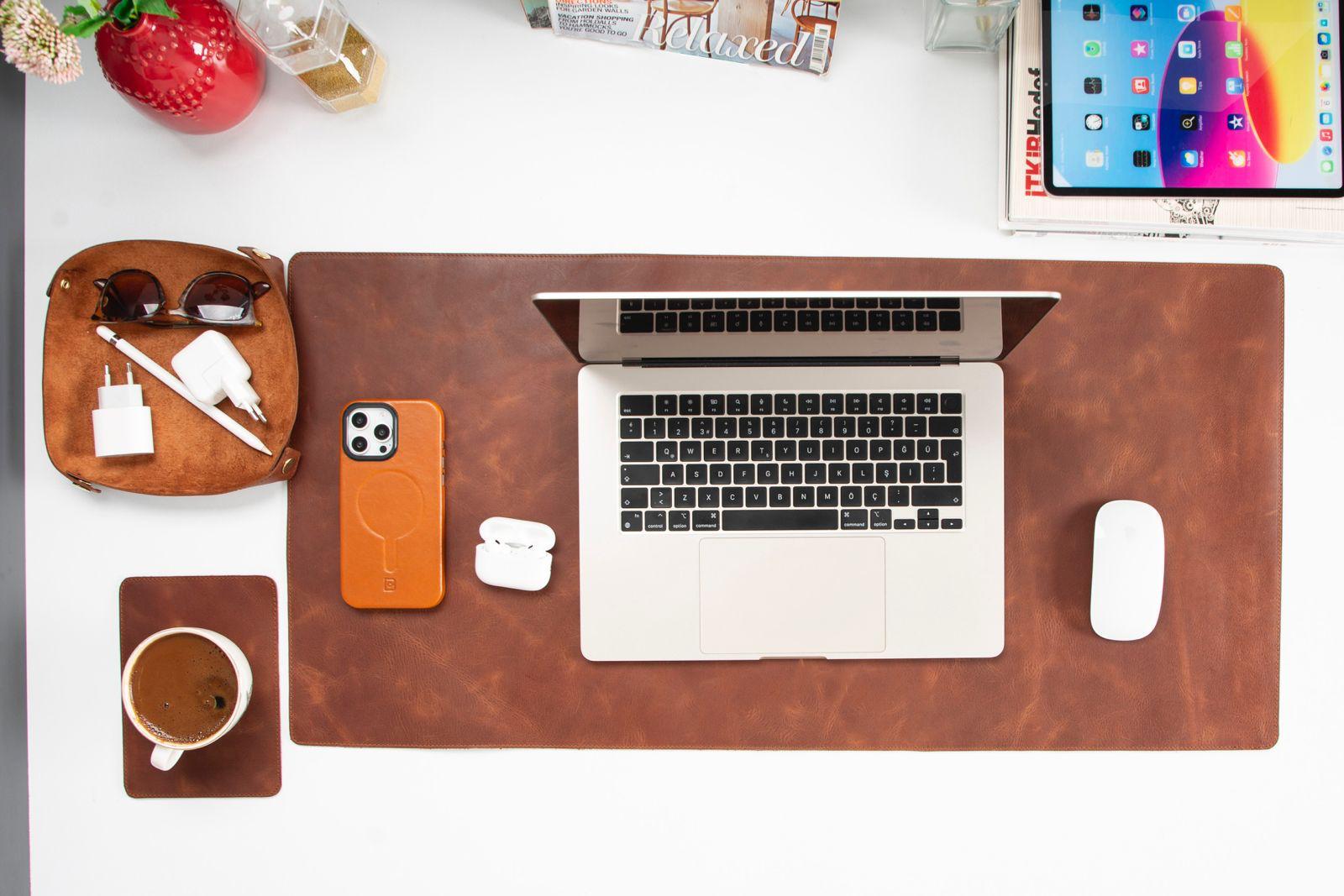 Desk Mat/Organizer/Cup Coaster Set
