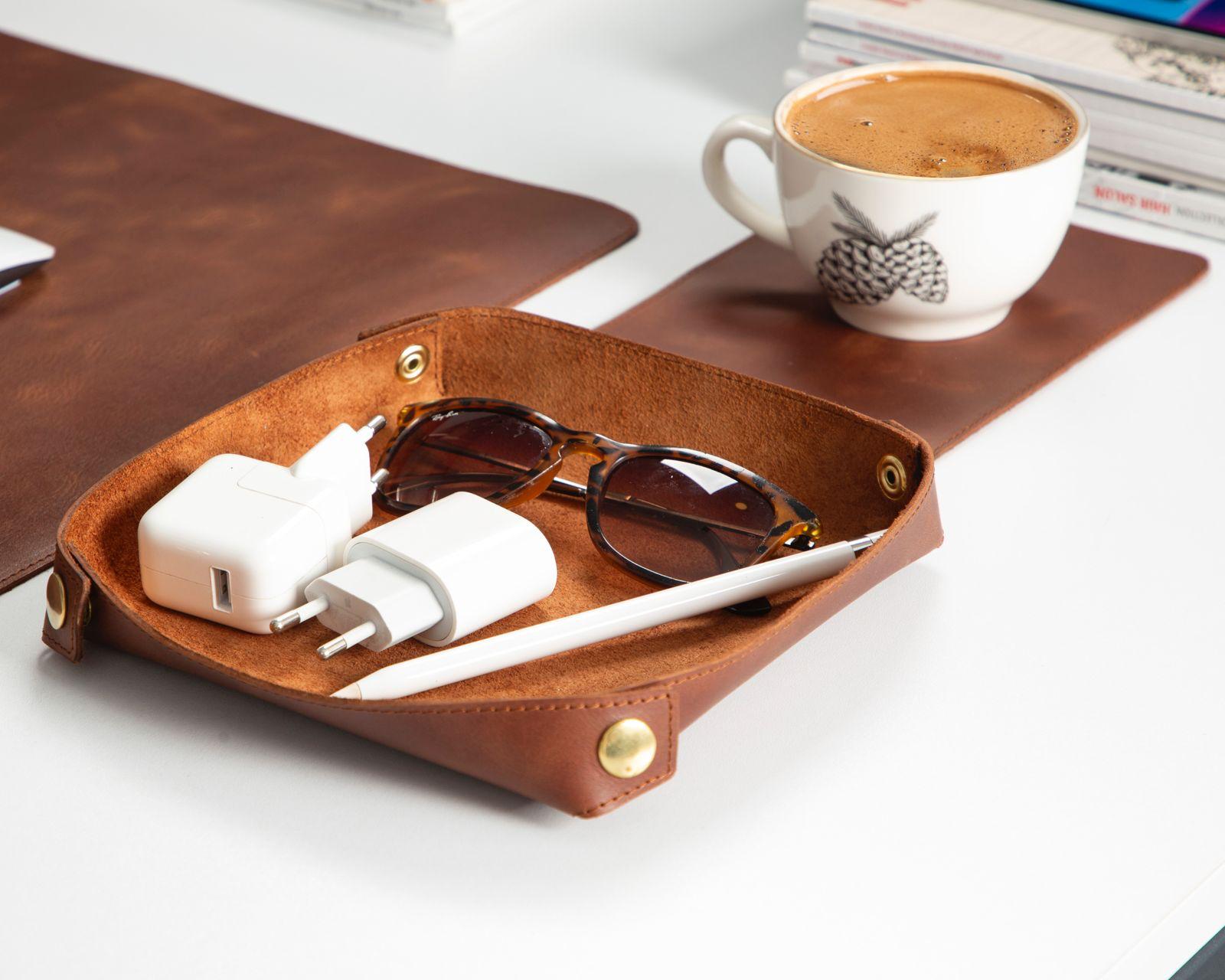 Desk Mat/Organizer/Cup Coaster Set