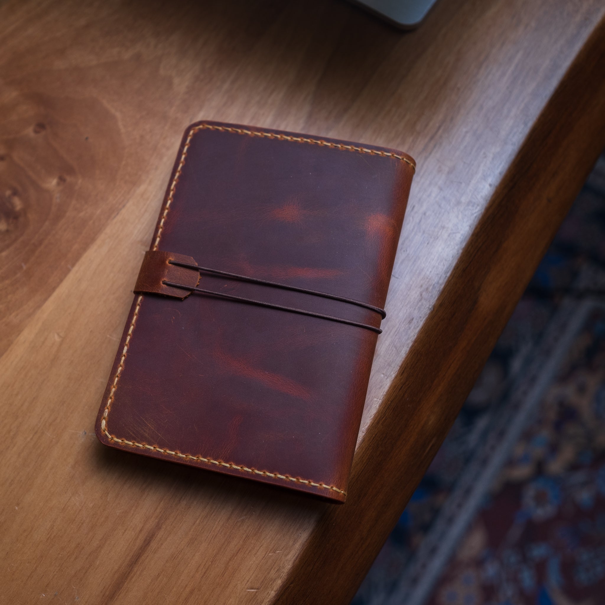 A6 Leather Notebook Organizer   Unique Gift Ideas   Boyfriend Gift   Girlfriend Gift   Father Gift