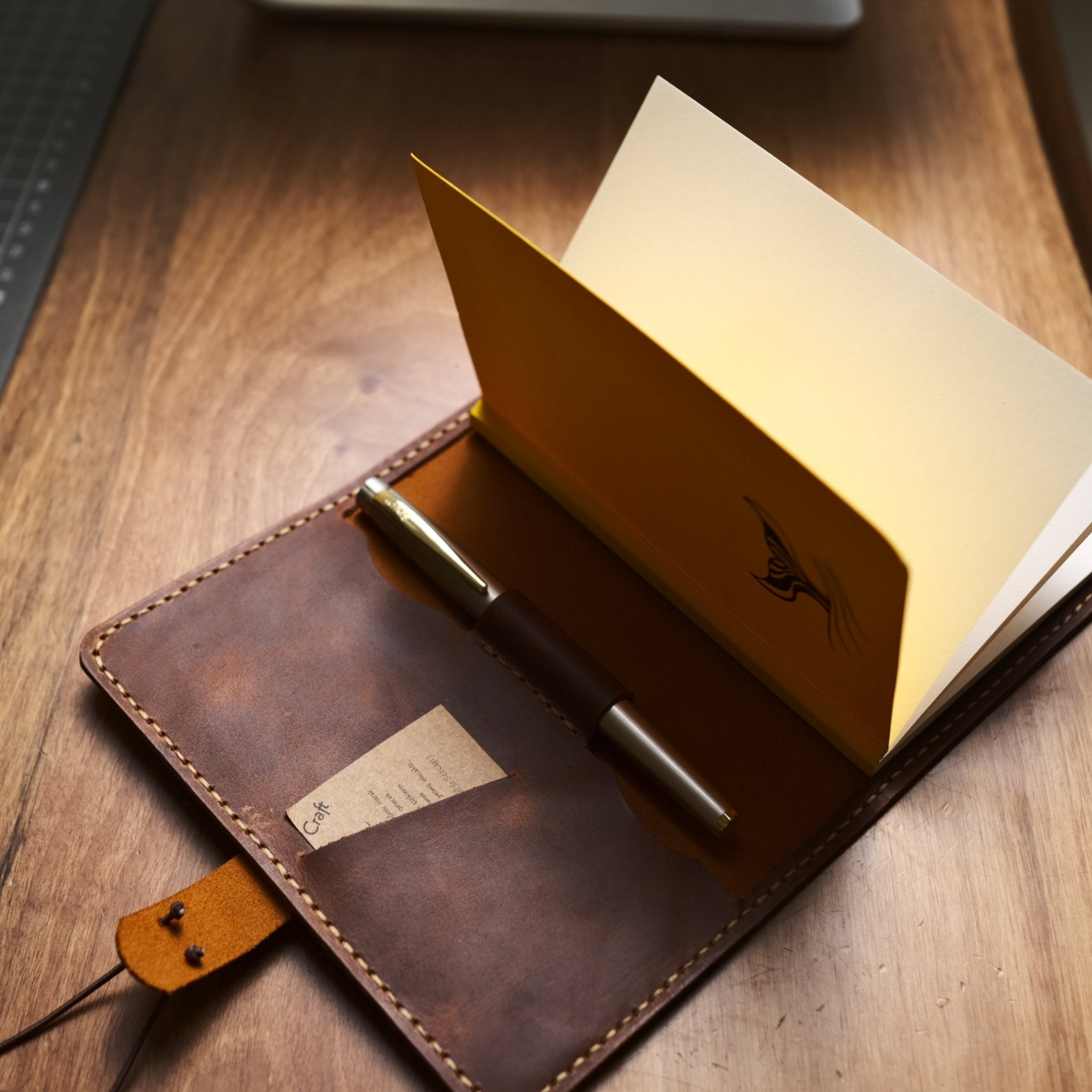 A6 Leather Notebook Organizer   Unique Gift Ideas   Boyfriend Gift   Girlfriend Gift   Father Gift