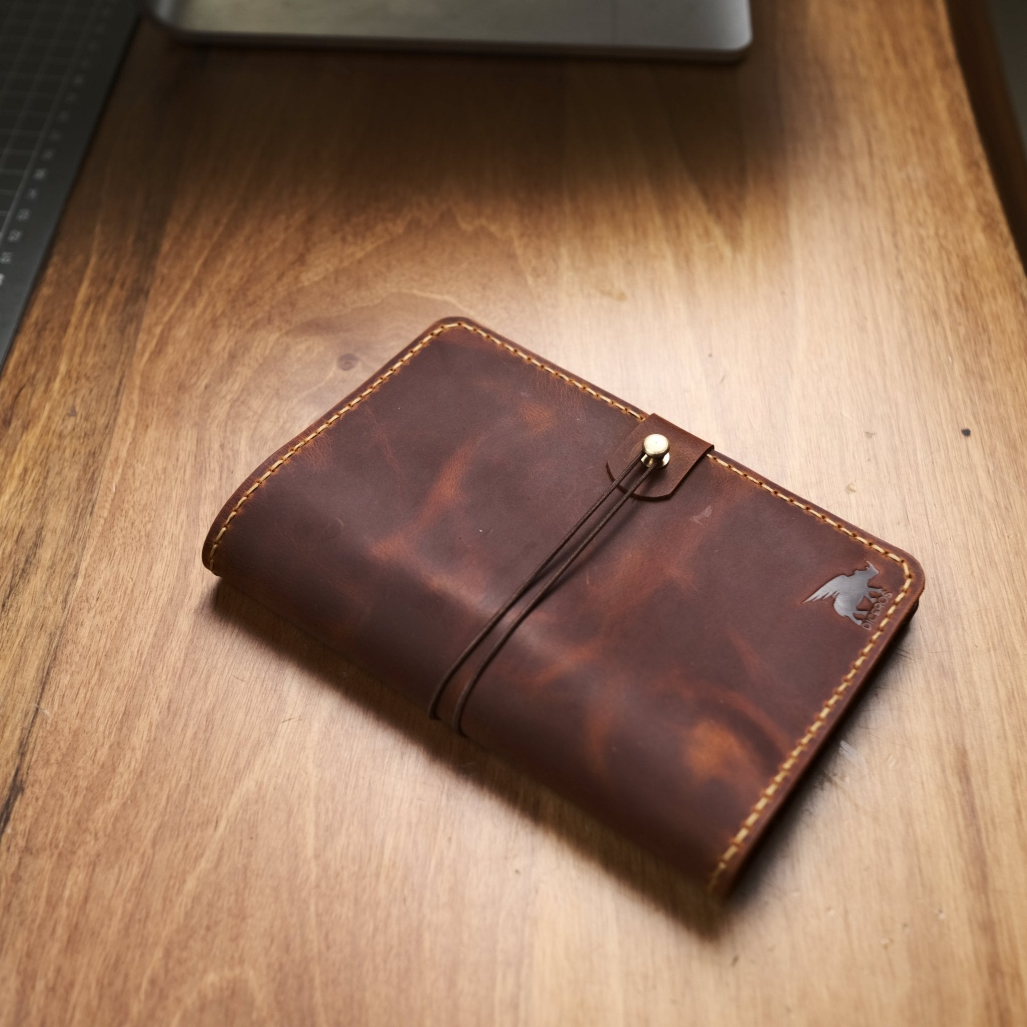 A6 Leather Notebook Organizer   Unique Gift Ideas   Boyfriend Gift   Girlfriend Gift   Father Gift