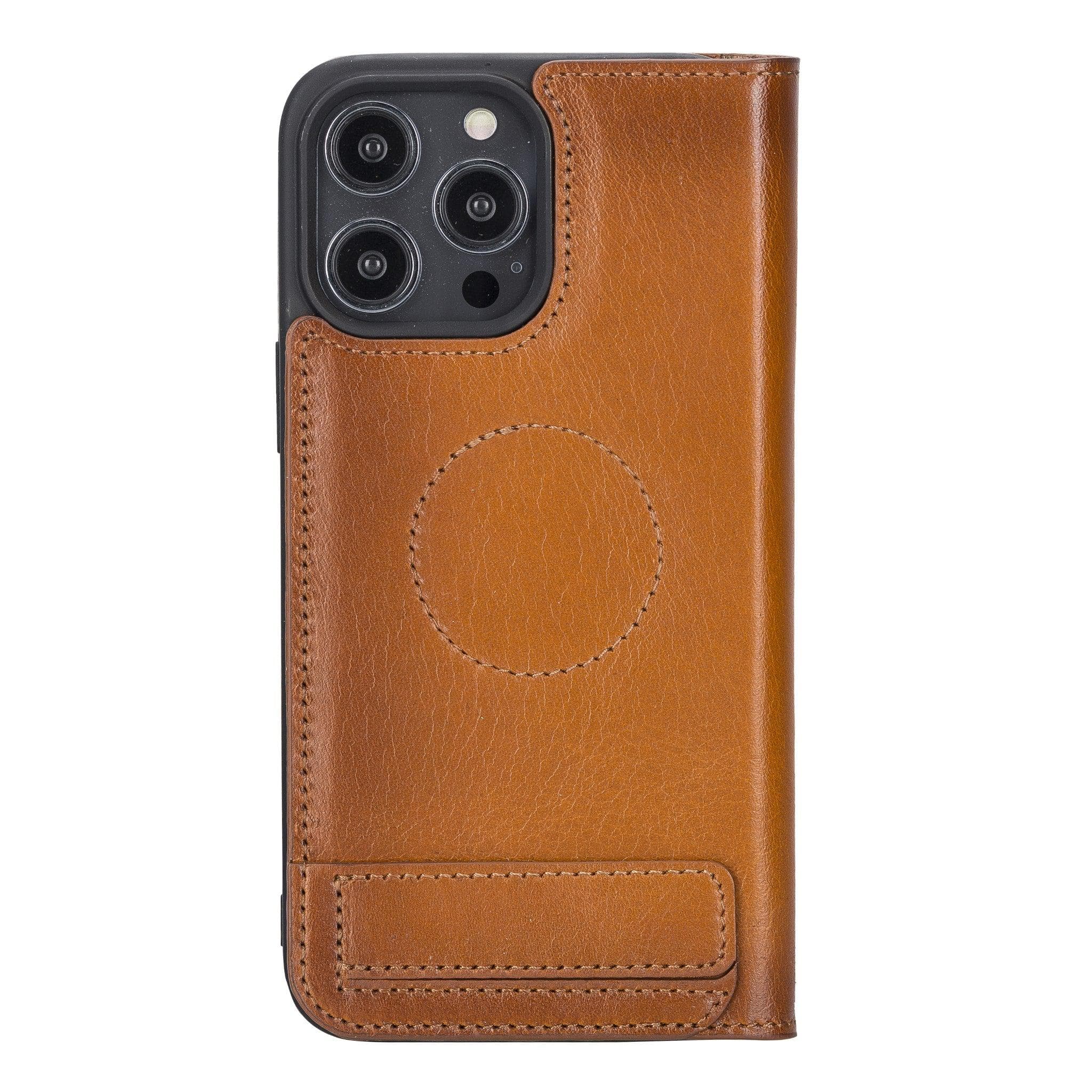 Brooks iPhone 14 Pro Max Leather Wallet Case