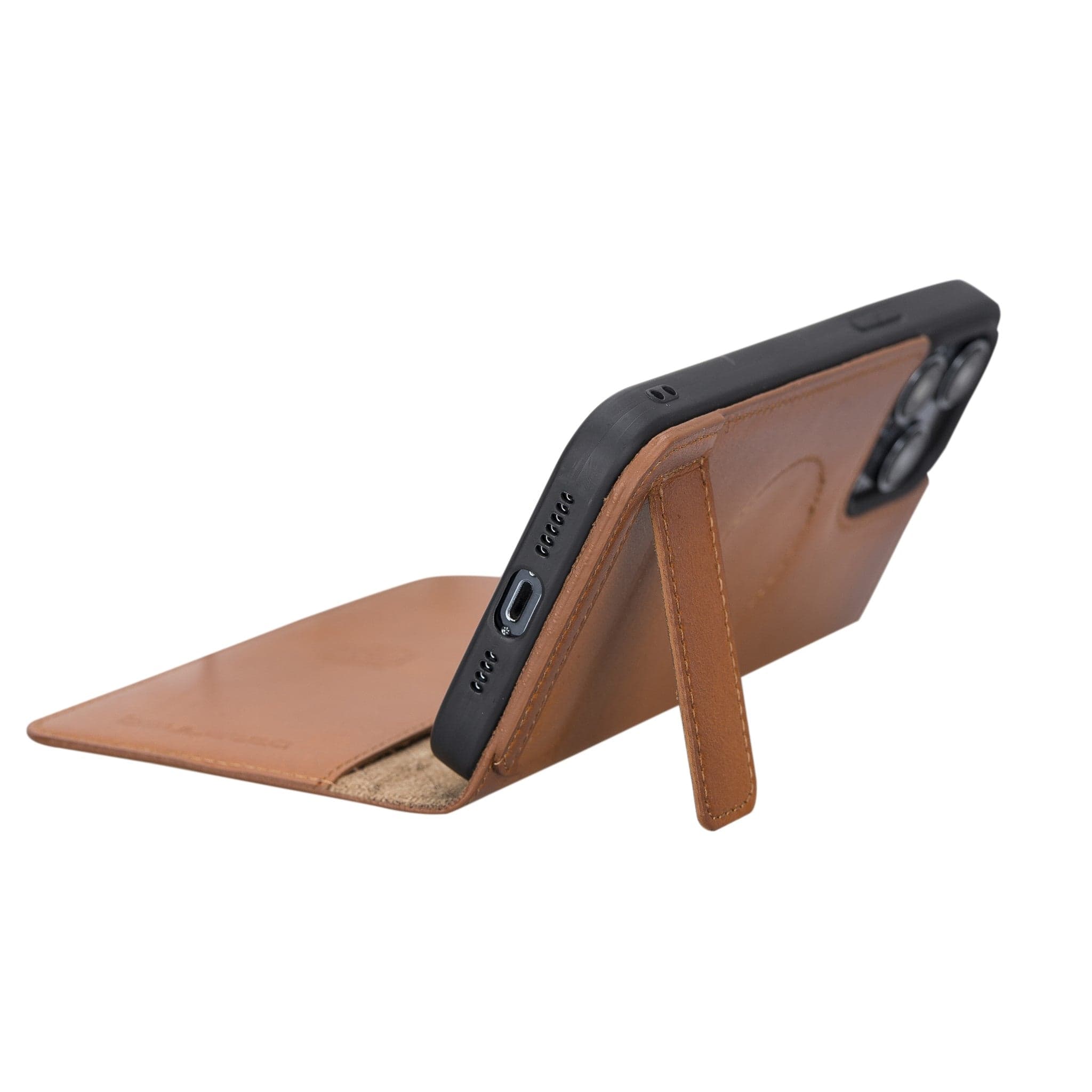 Brooks iPhone 14 Pro Max Leather Wallet Case