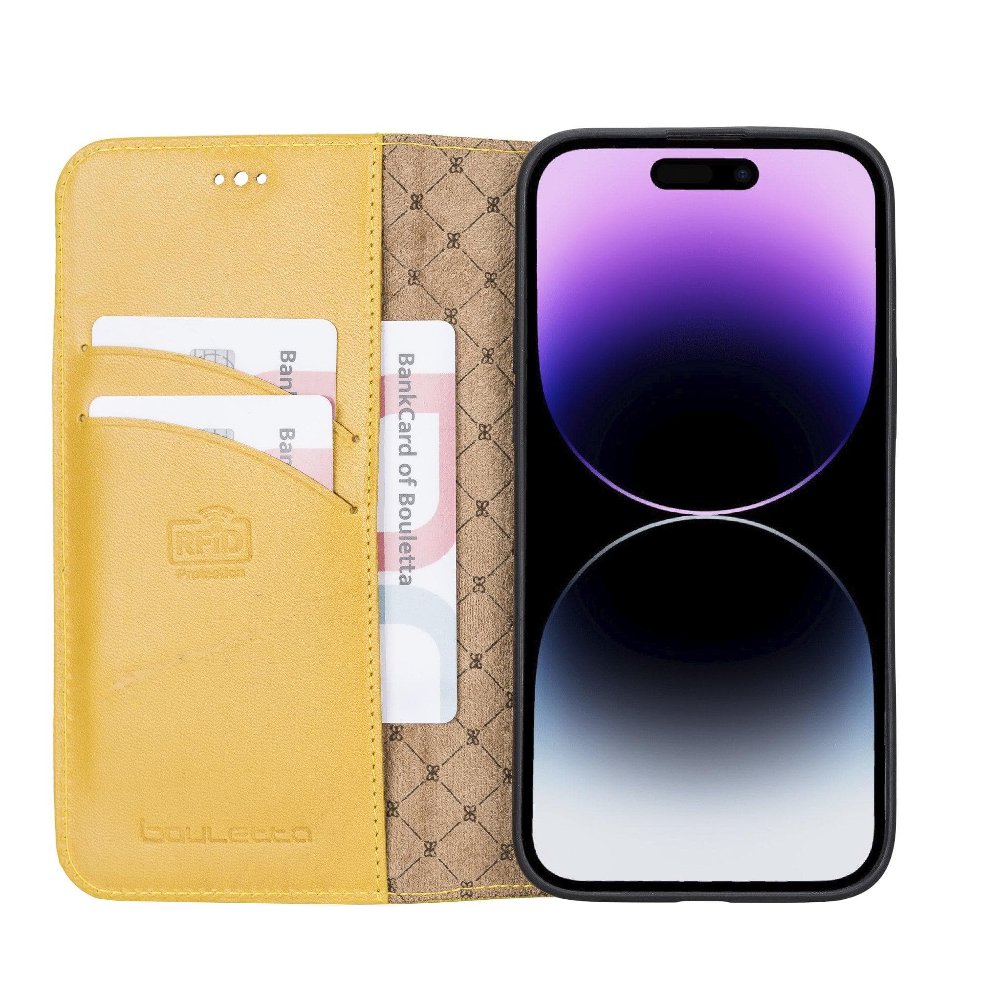 Brooks iPhone 14 Pro Max Leather Wallet Case