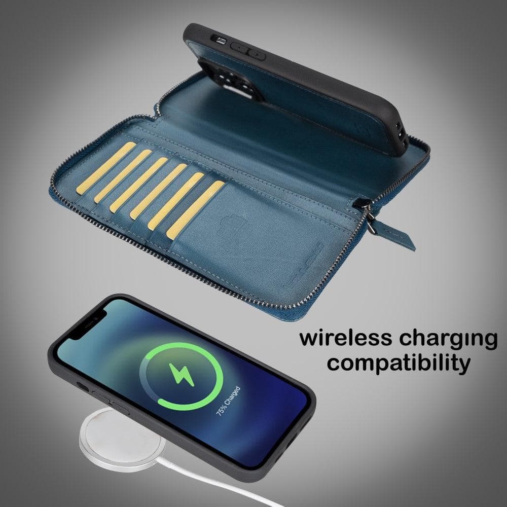 Pouch Magic iPhone 14 Pro Max Detachable Leather Wallet Case