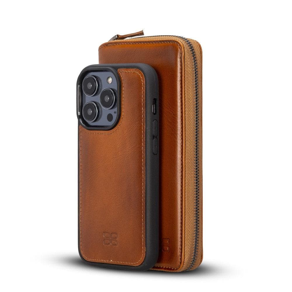 Pouch Magic iPhone 14 Pro Max Detachable Leather Wallet Case