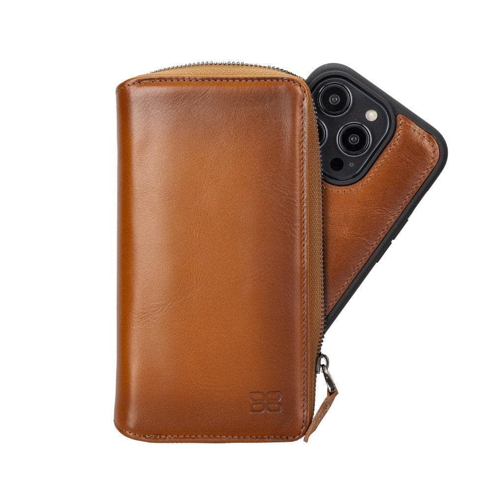 Pouch Magic iPhone 14 Pro Max Detachable Leather Wallet Case