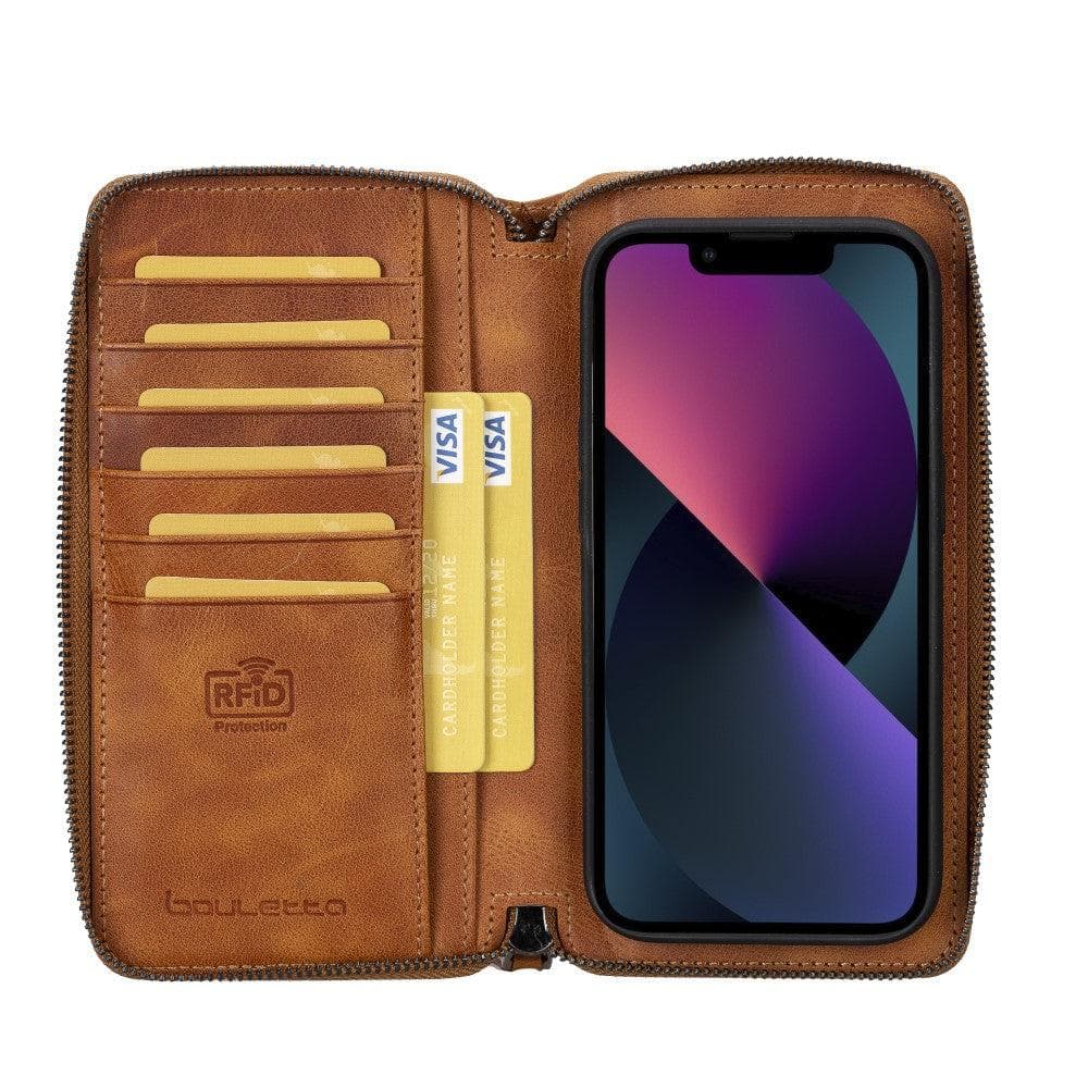Pouch Magic iPhone 14 Pro Max Detachable Leather Wallet Case