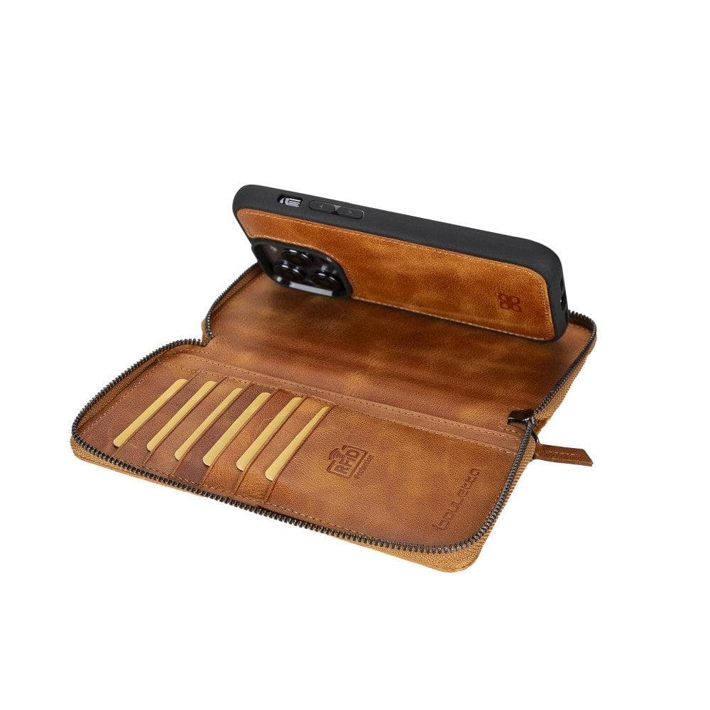 Pouch Magic iPhone 14 Pro Max Detachable Leather Wallet Case