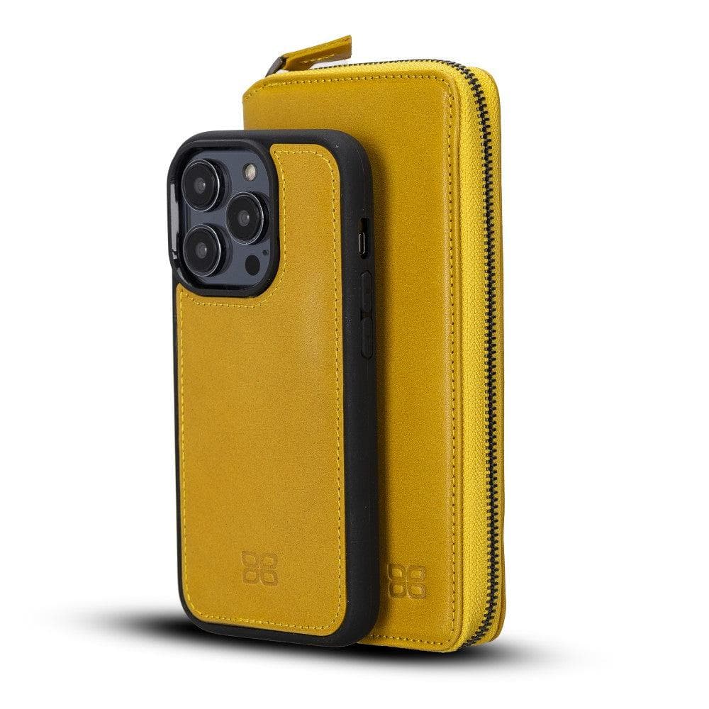 Pouch Magic iPhone 14 Pro Max Detachable Leather Wallet Case