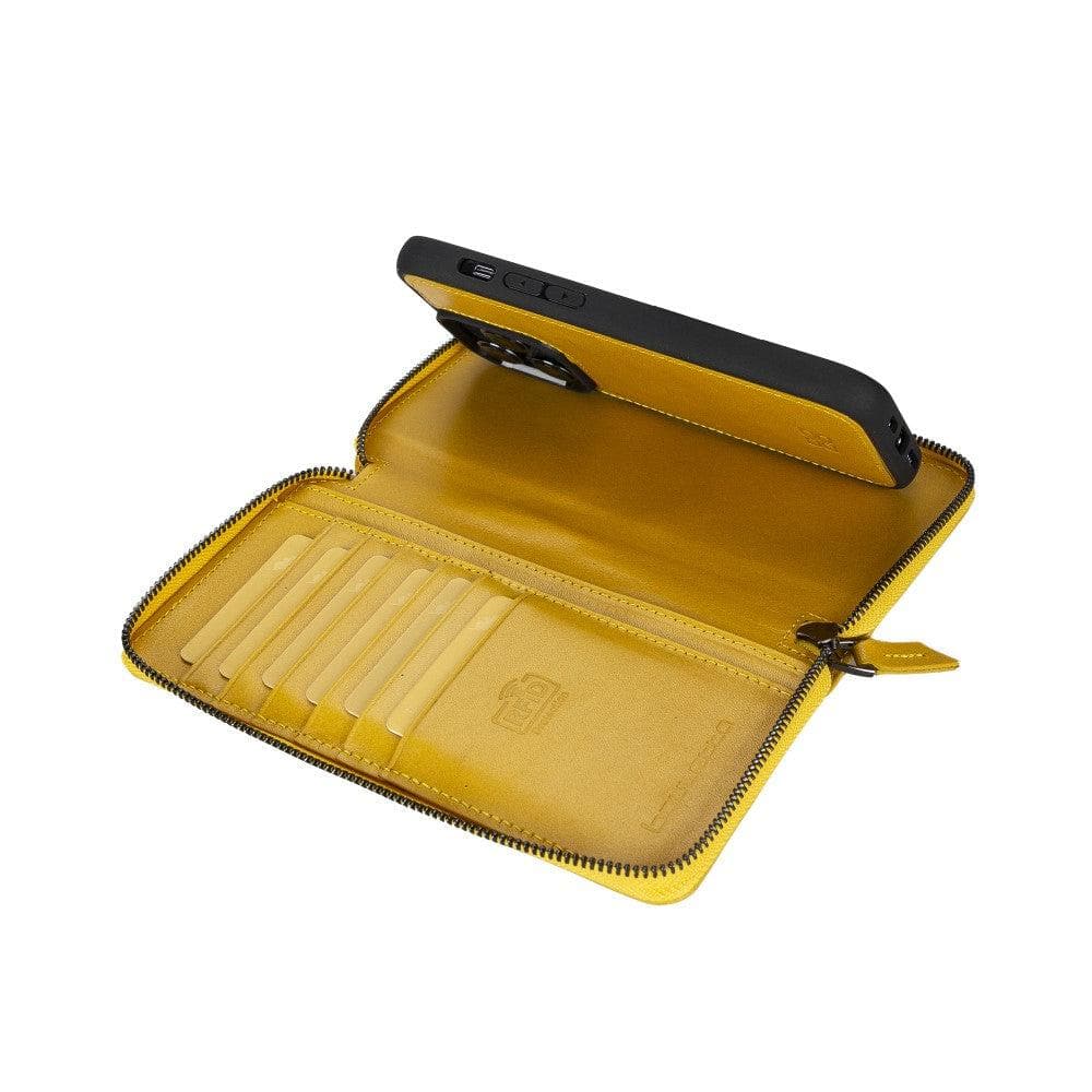 Pouch Magic iPhone 14 Pro Max Detachable Leather Wallet Case