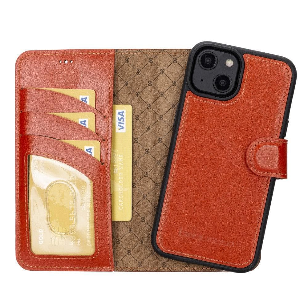 Magic iPhone 14 Pro Max Colorful Leather Detachable Wallet Case