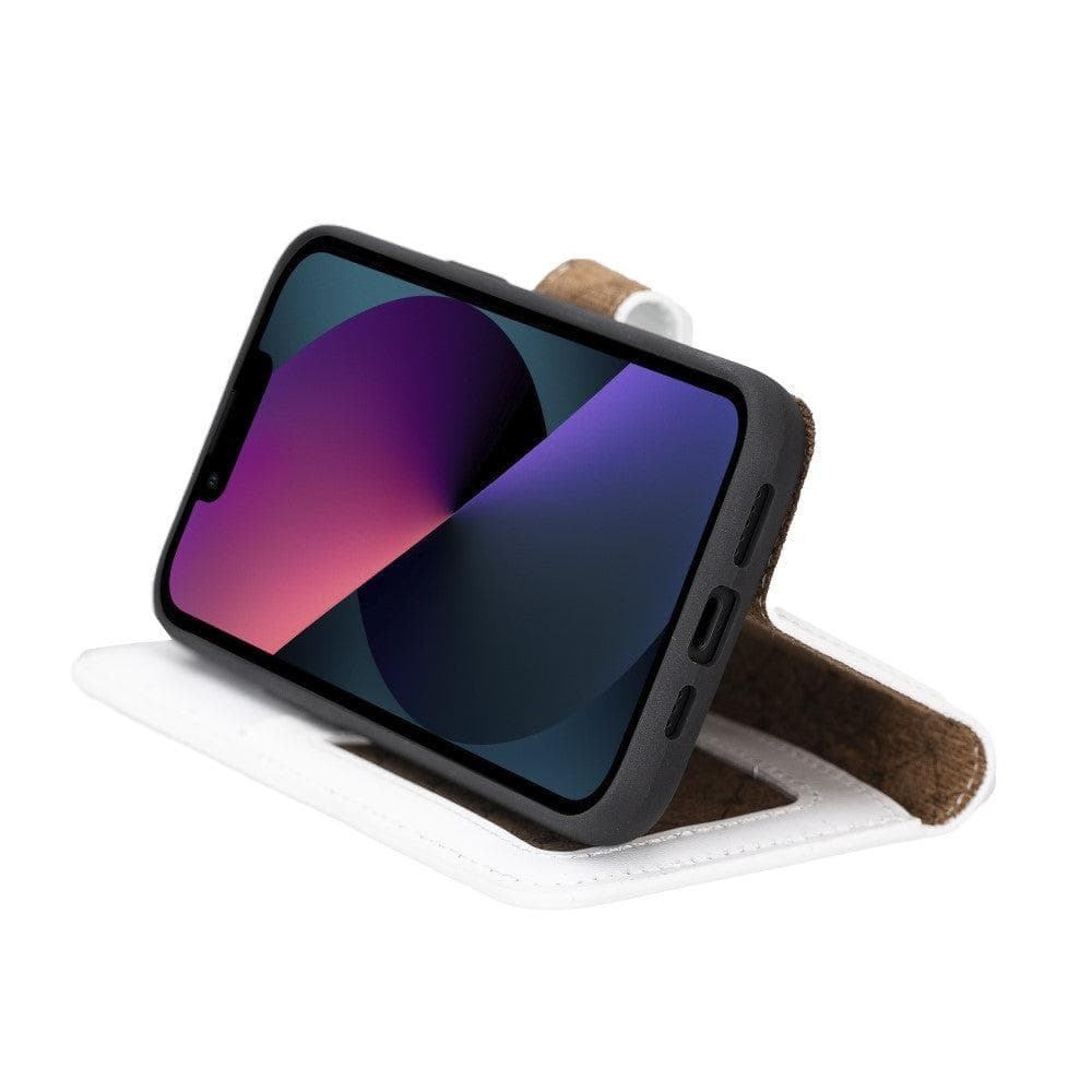 Magic iPhone 14 Plus Colorful Leather Detachable Wallet Case