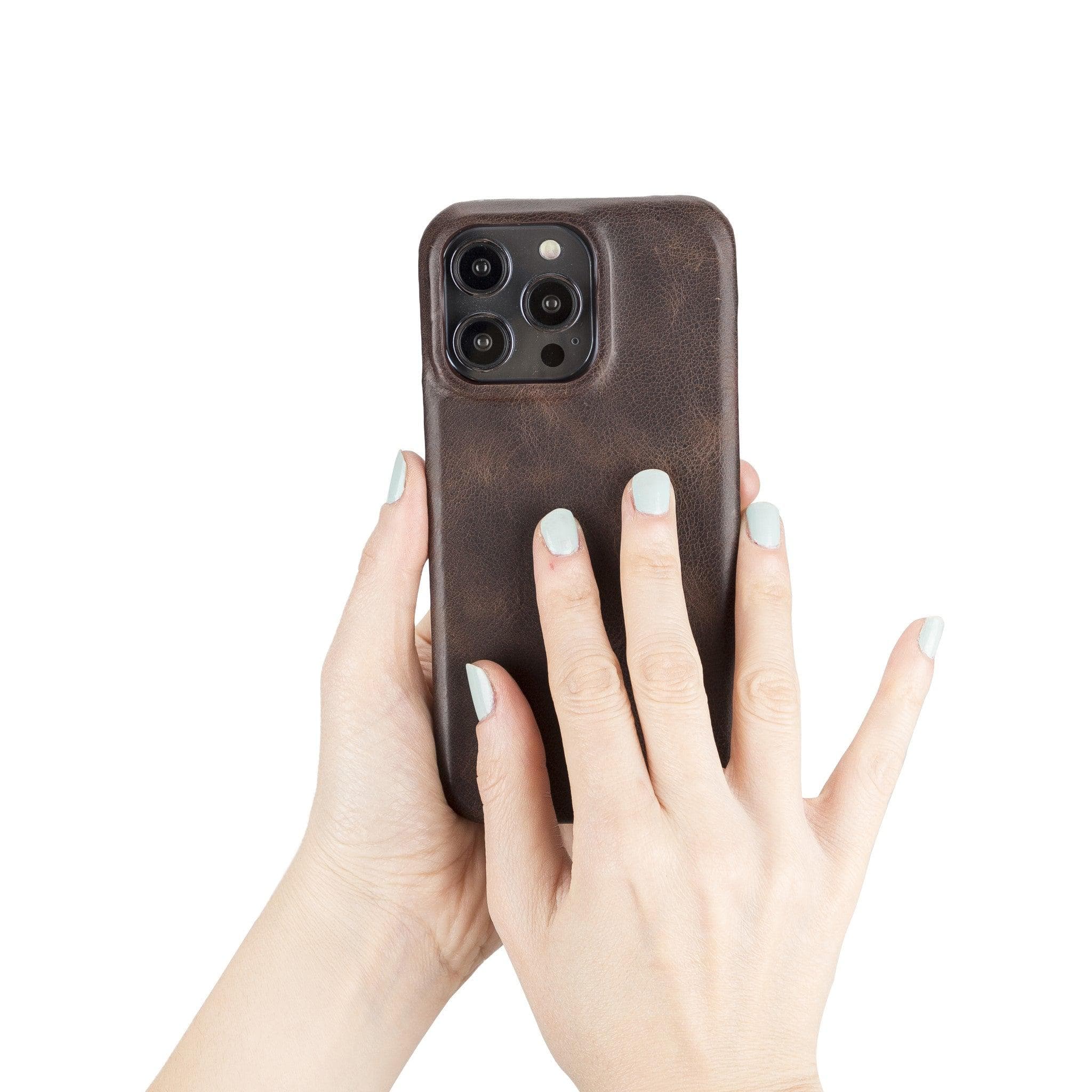 F360 Leather iPhone 14 Plus Case