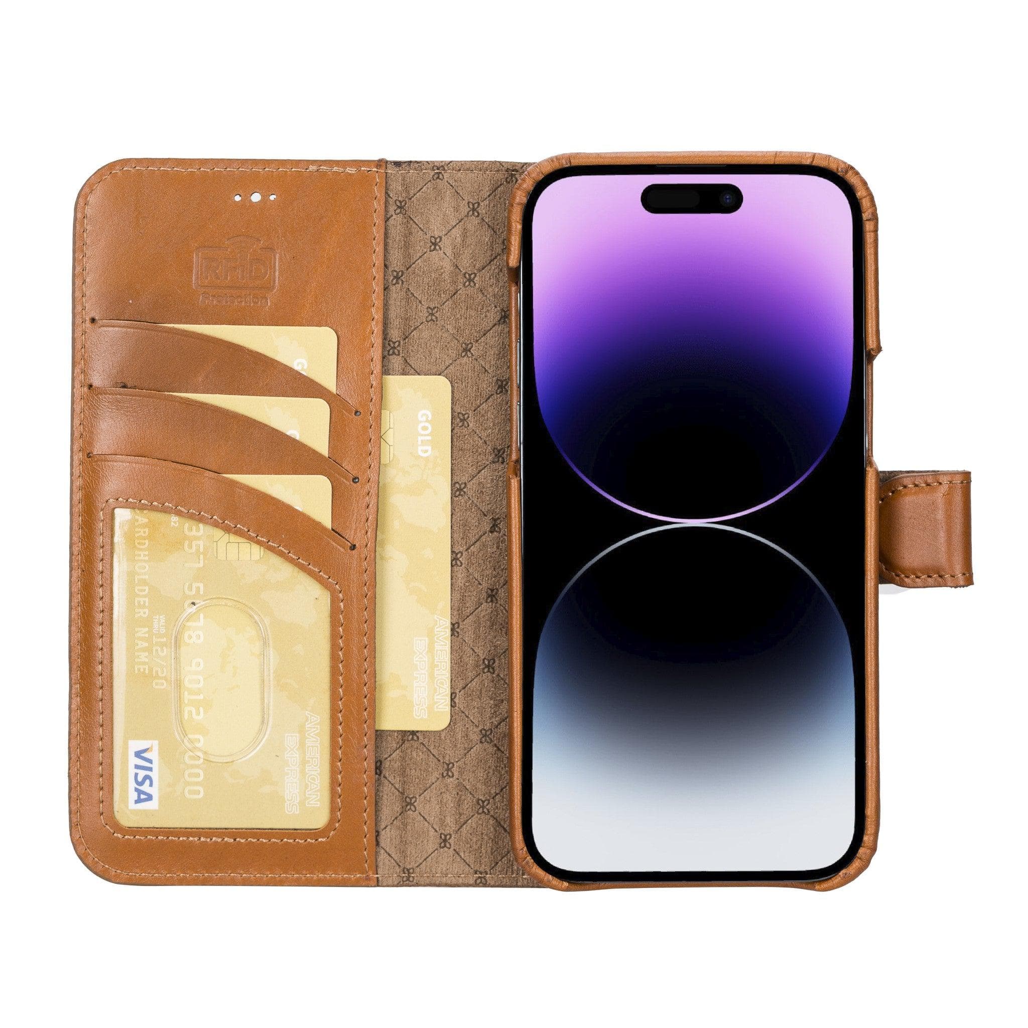 F360 Magic Leather iPhone 14 Detachable Wallet Case