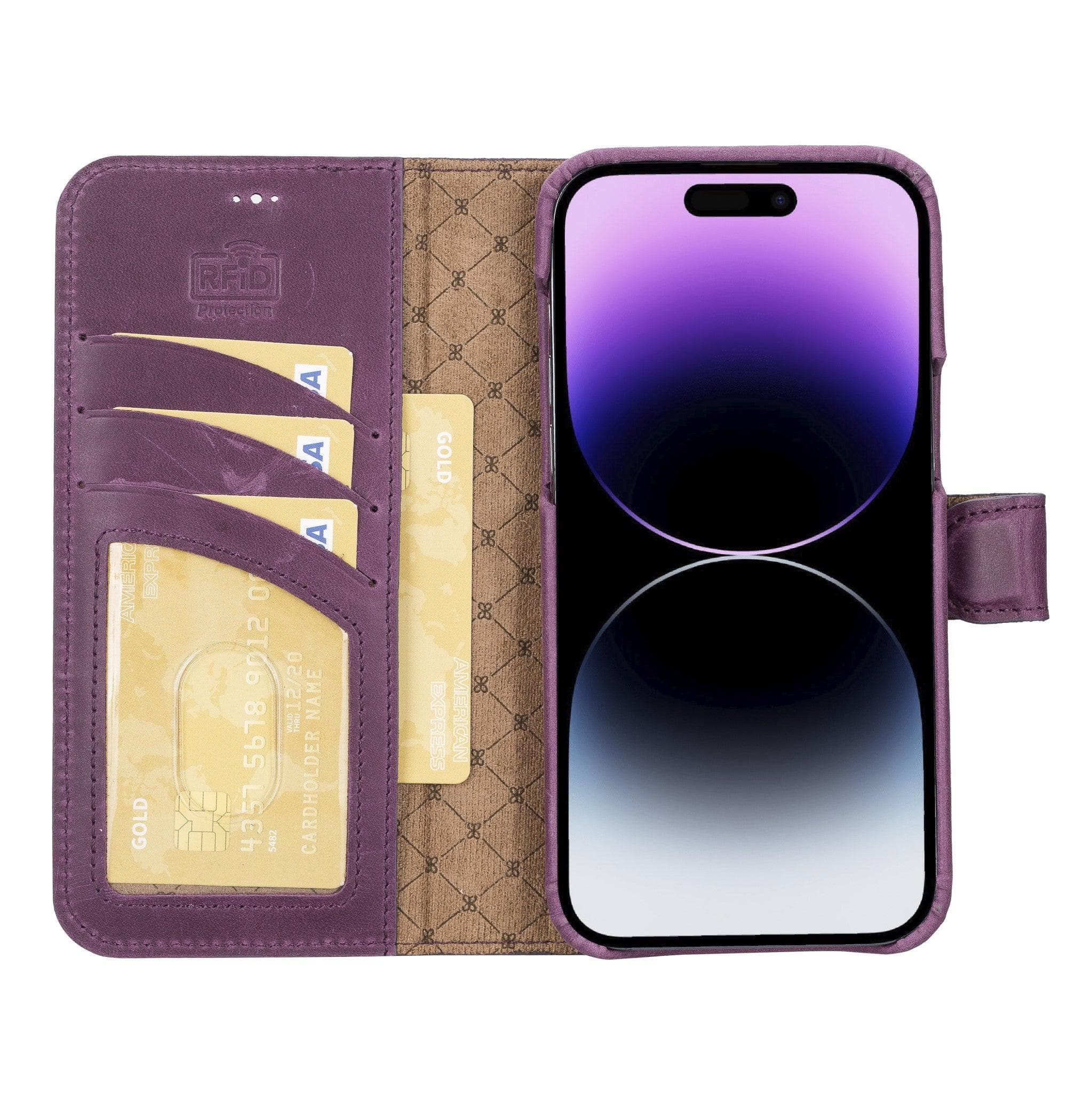 F360 Magic Leather iPhone 14 Detachable Wallet Case