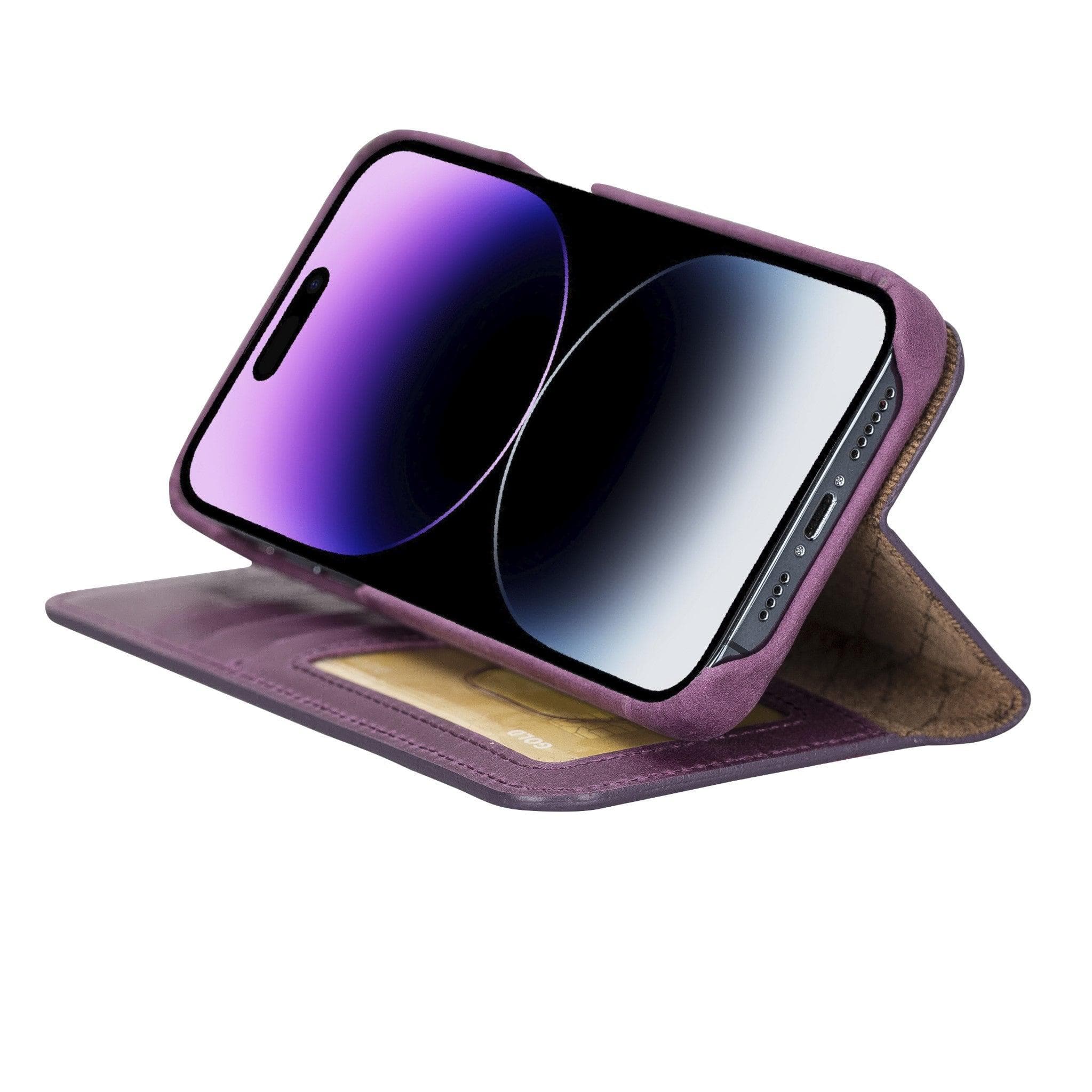 F360 Magic Leather iPhone 14 Detachable Wallet Case