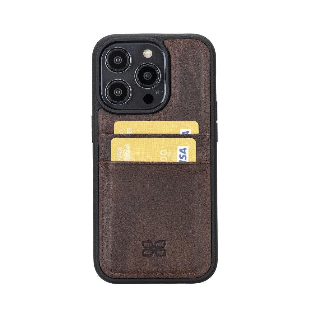 Flex Cover Leather iPhone 14 Pro Max Case with Card Holder