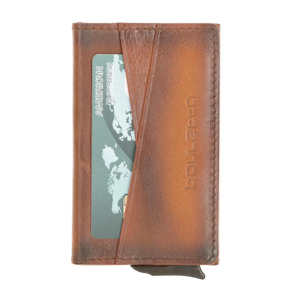 Austin Leather Card Holder with RFID