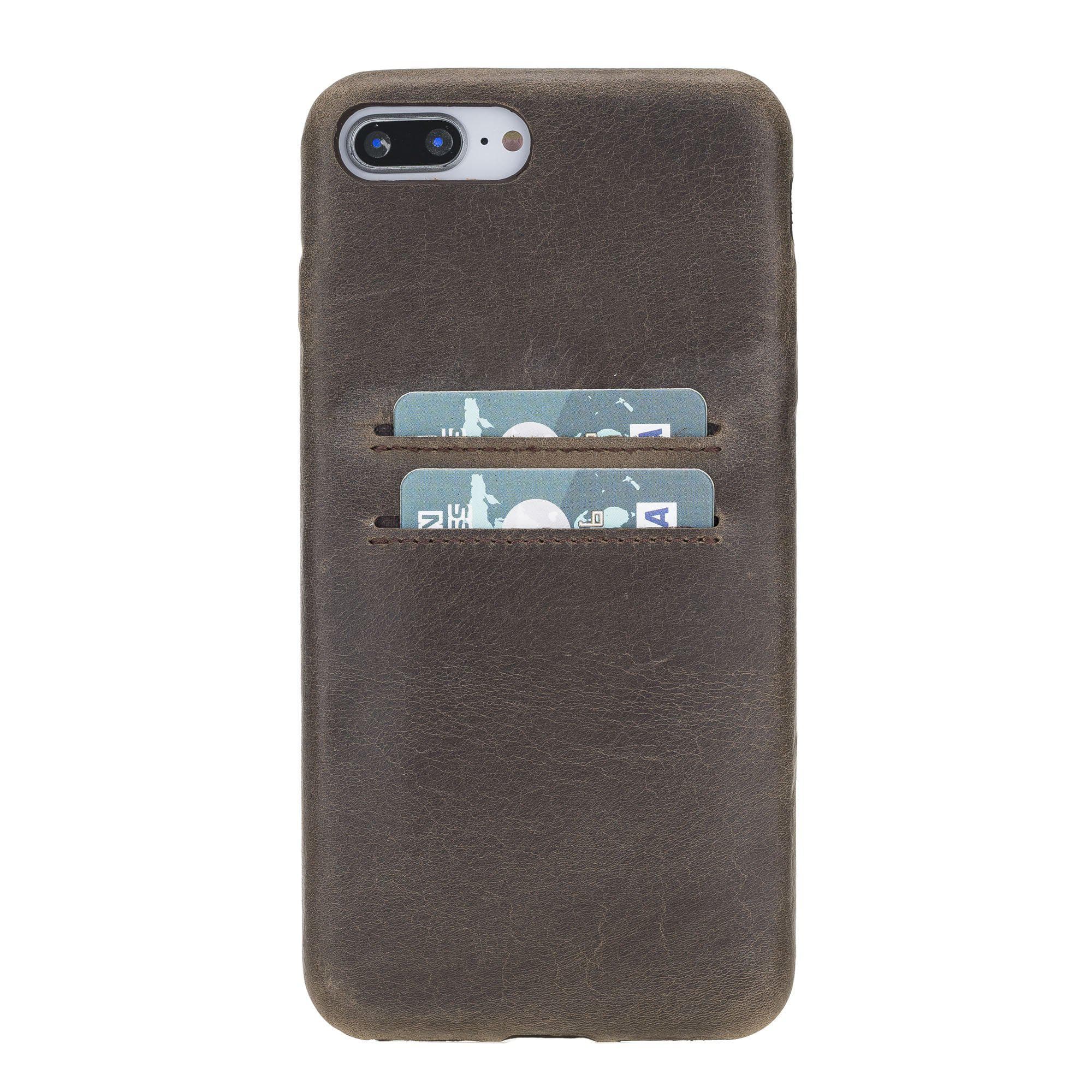 Apple iPhone 7/8 Plus Leather Case / UCCC - Ultra Cover with Card Holder