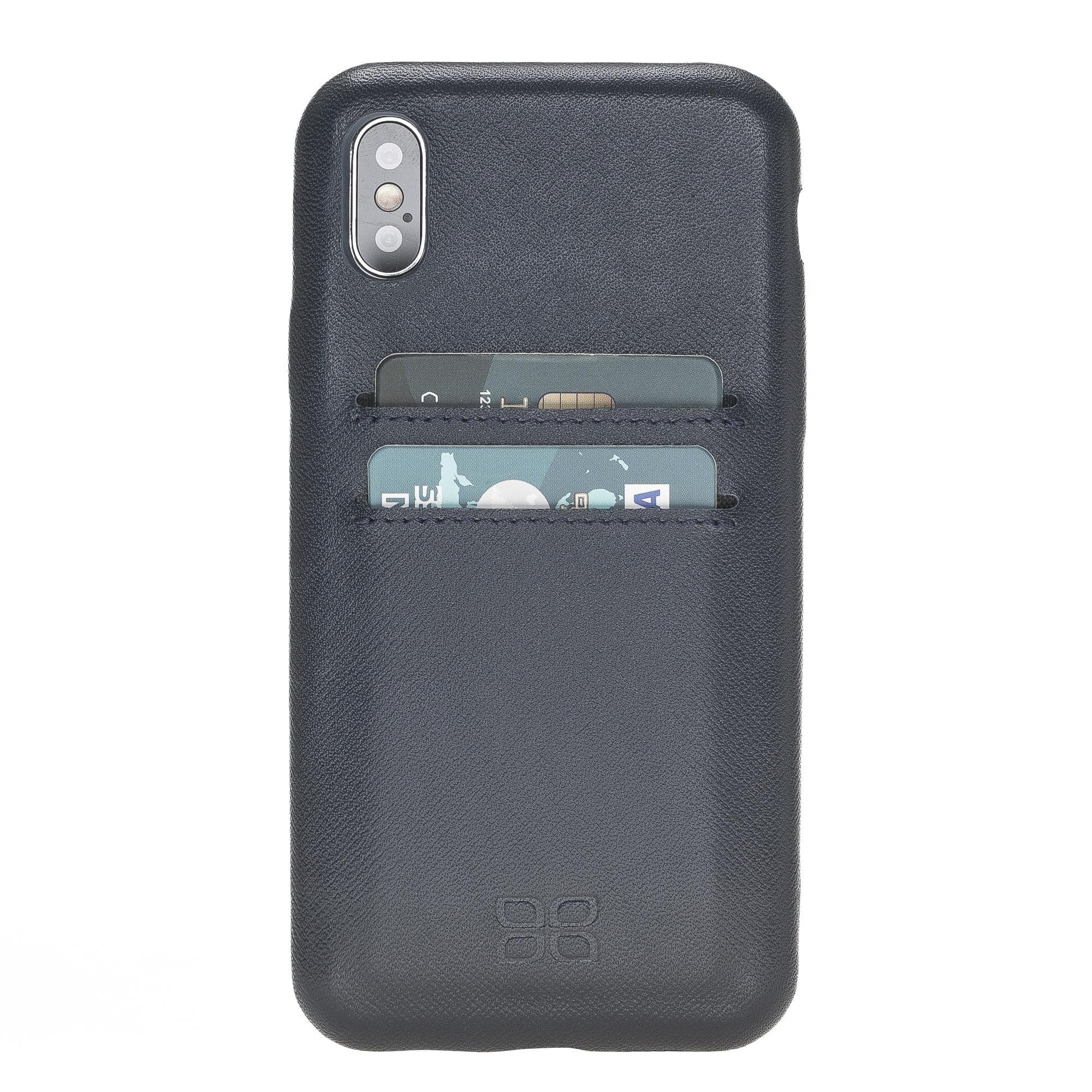 Apple iPhone X/XS Leather Case / UCCC - Ultra Cover with Card Holder