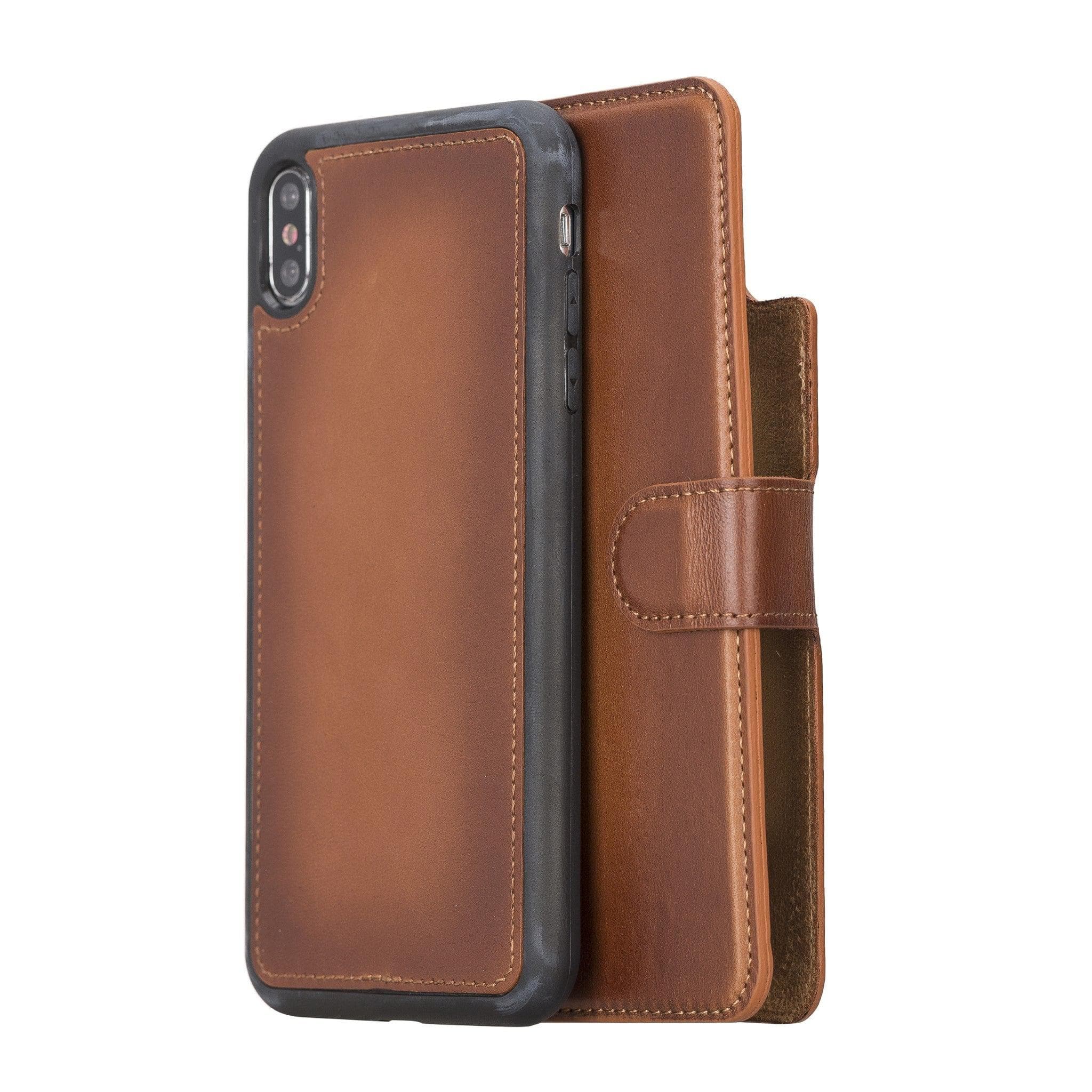 Apple iPhone XSM Detachable Leather Case / MW