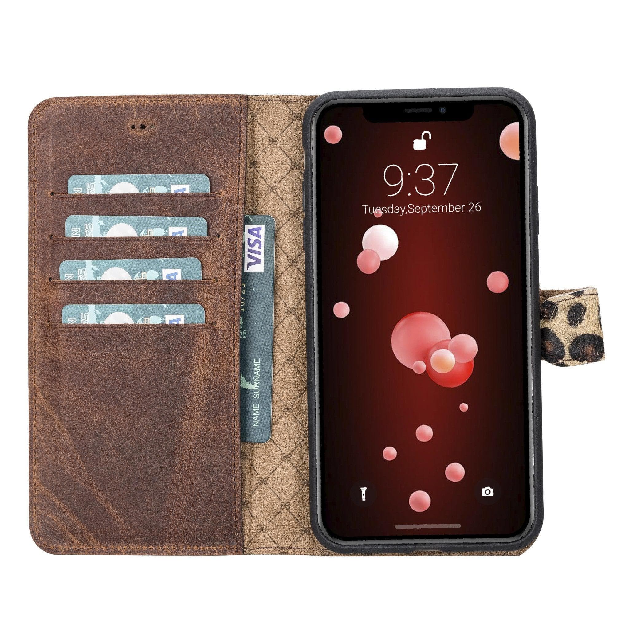 Apple iPhone XSM Detachable Leather Case / MW RST2EF