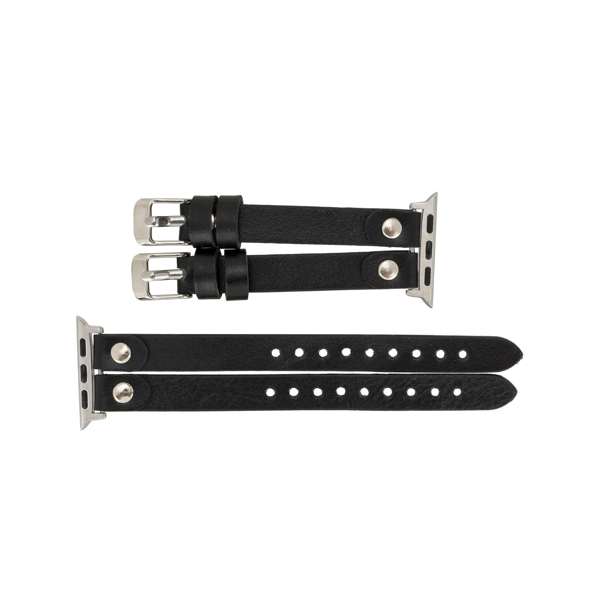 Durham Ely Leather Apple Watch Double Band