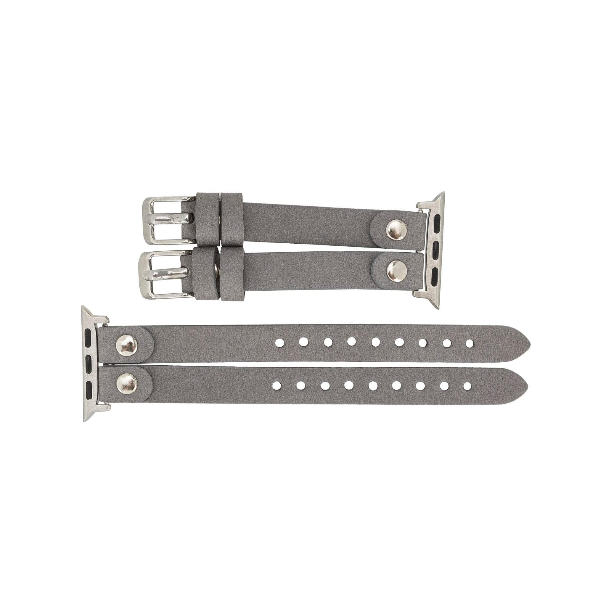 Durham Ely Leather Apple Watch Double Band