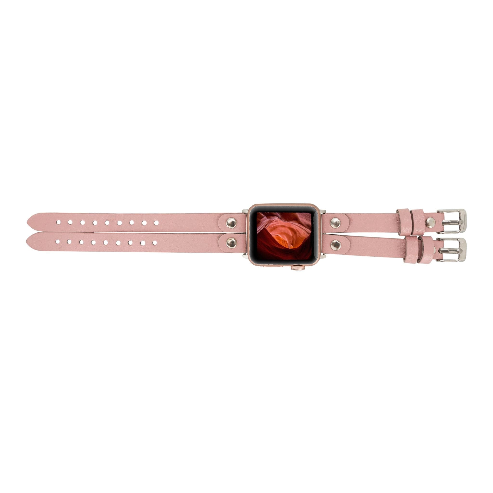 Durham Ely Leather Apple Watch Double Band