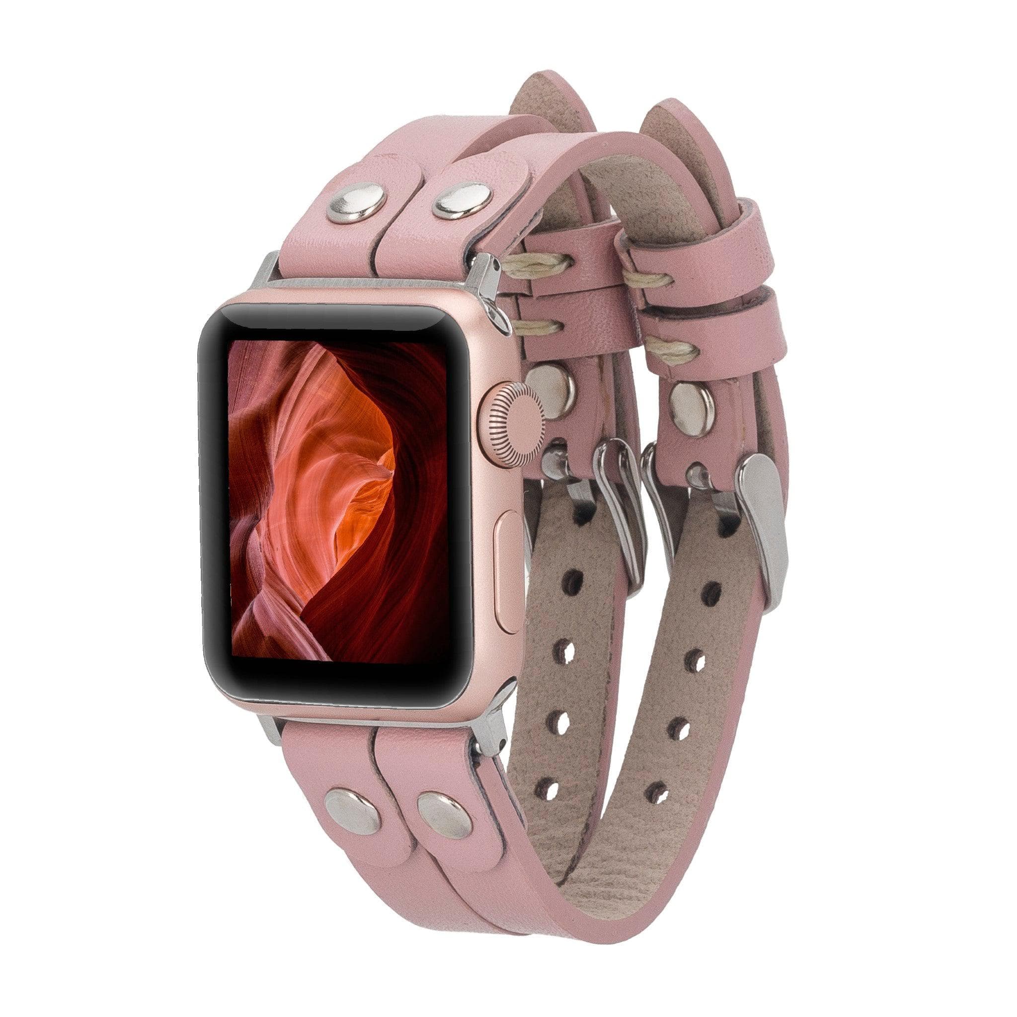 Durham Ely Leather Apple Watch Double Band