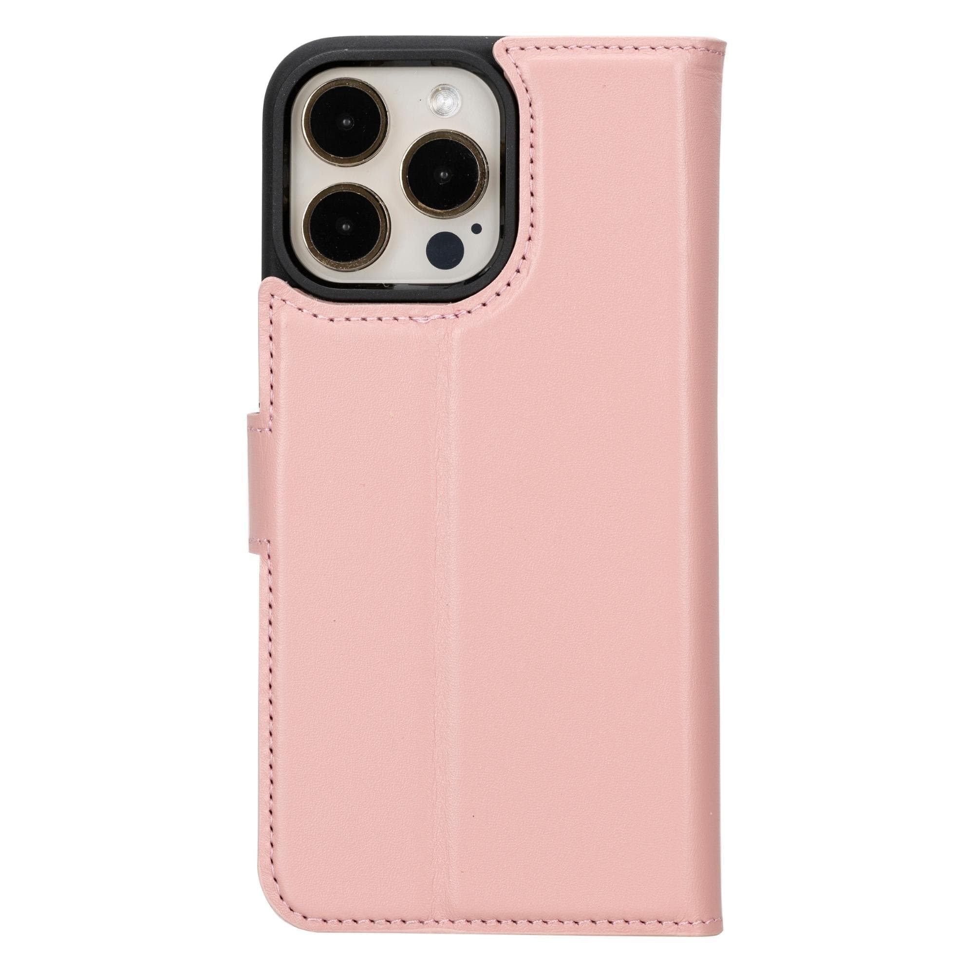 Magic iPhone 15 Pro Detachable Leather Wallet Case