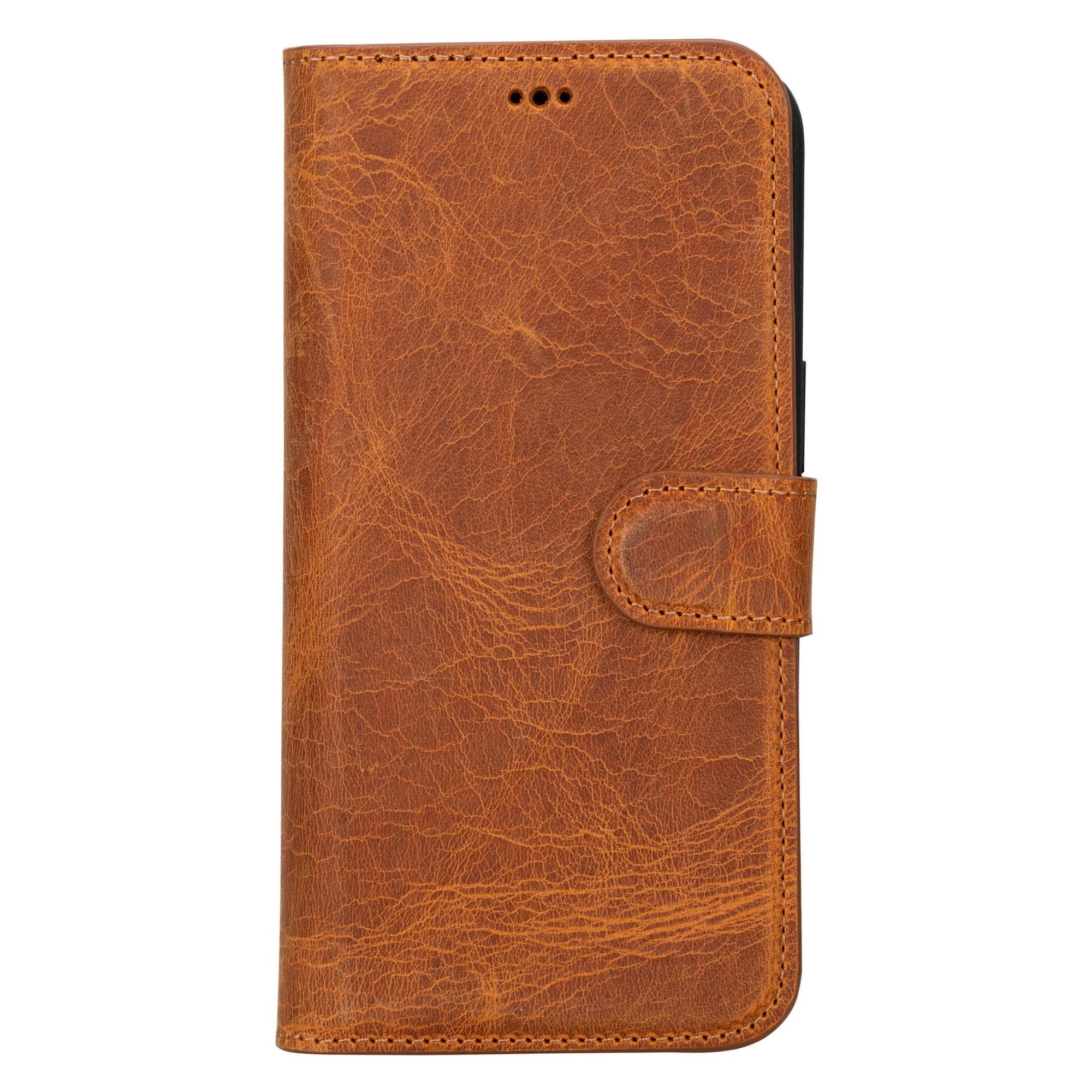 Magic iPhone 15 Pro Detachable Leather Wallet Case