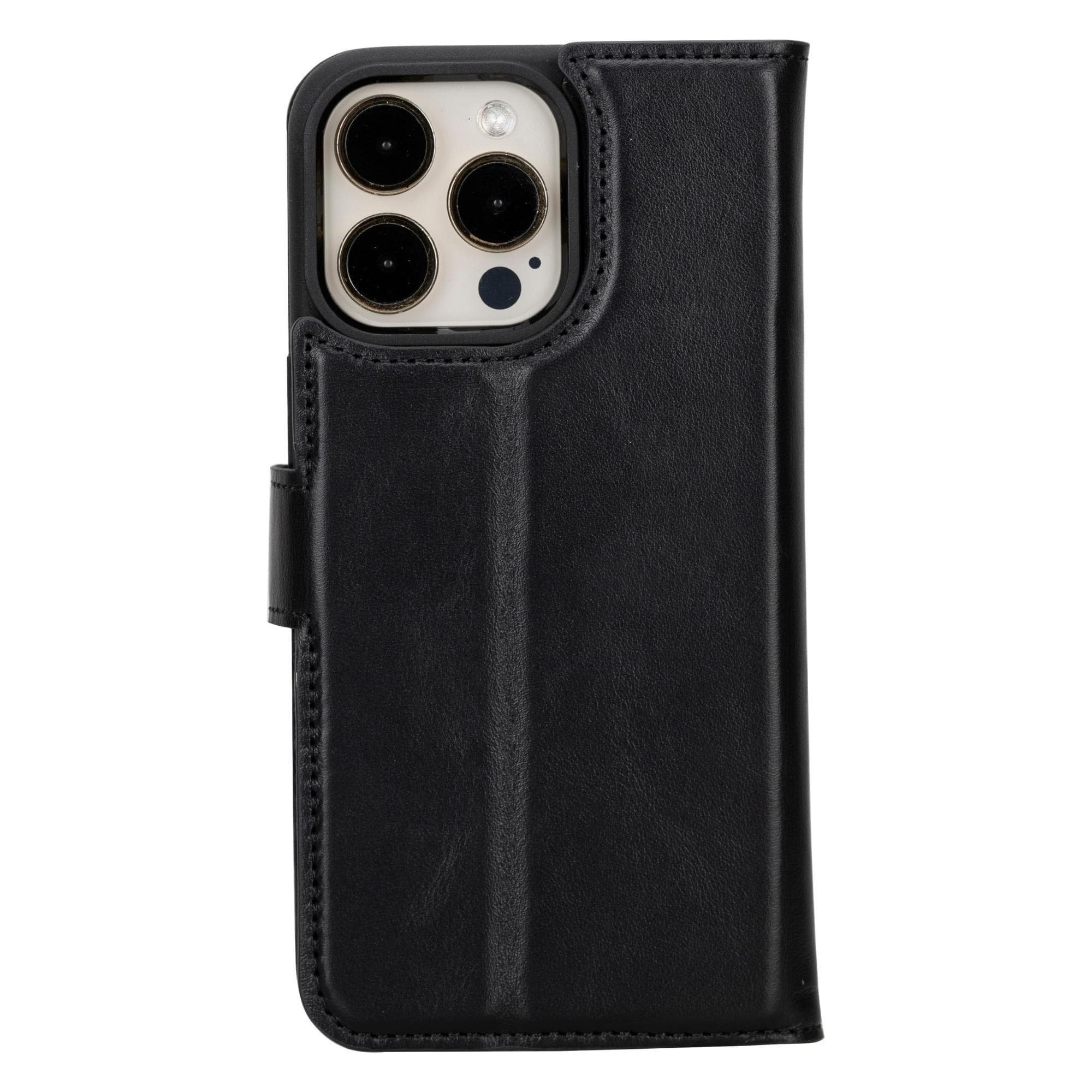 Magic iPhone 15 Pro Detachable Leather Wallet Case