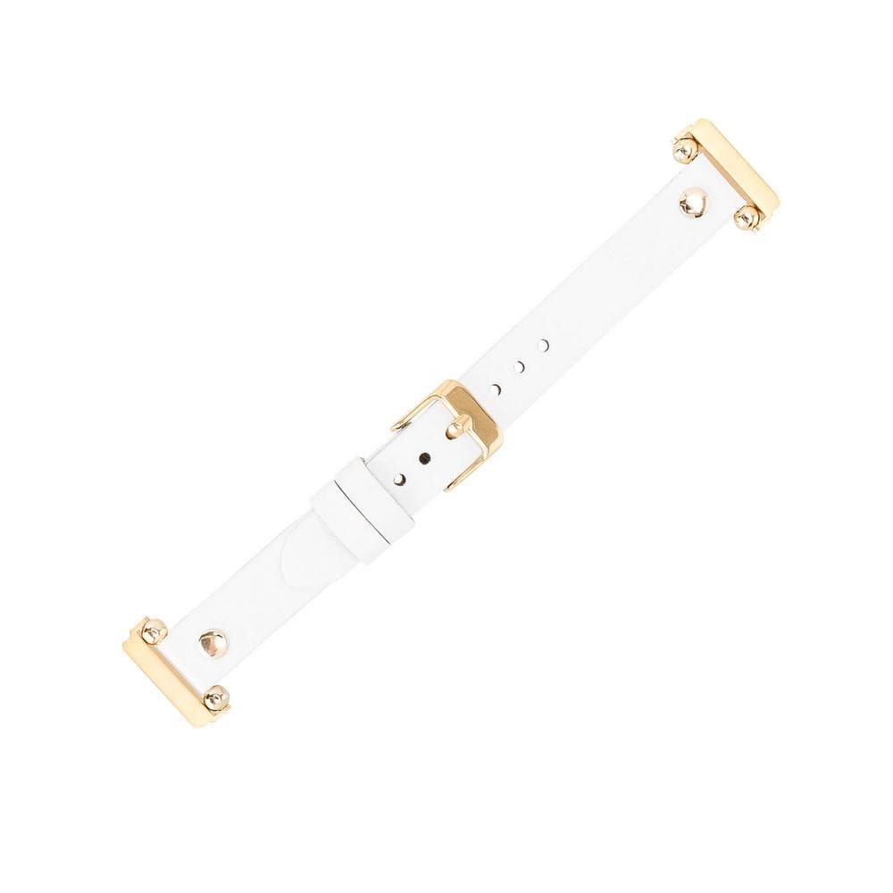 Ferro Leather Apple Watch Band with Gold Trok