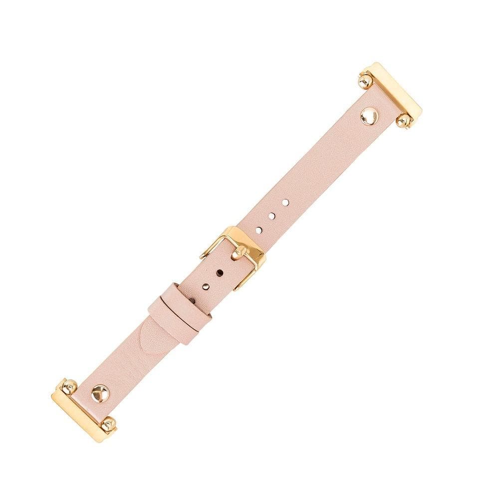 Ferro Leather Apple Watch Band with Gold Trok
