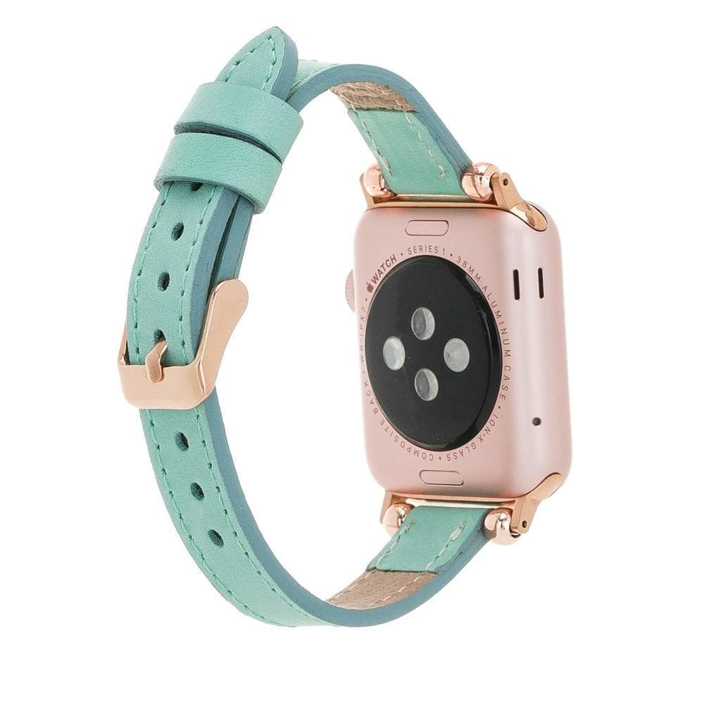 Seamy Leather Apple Watch Band