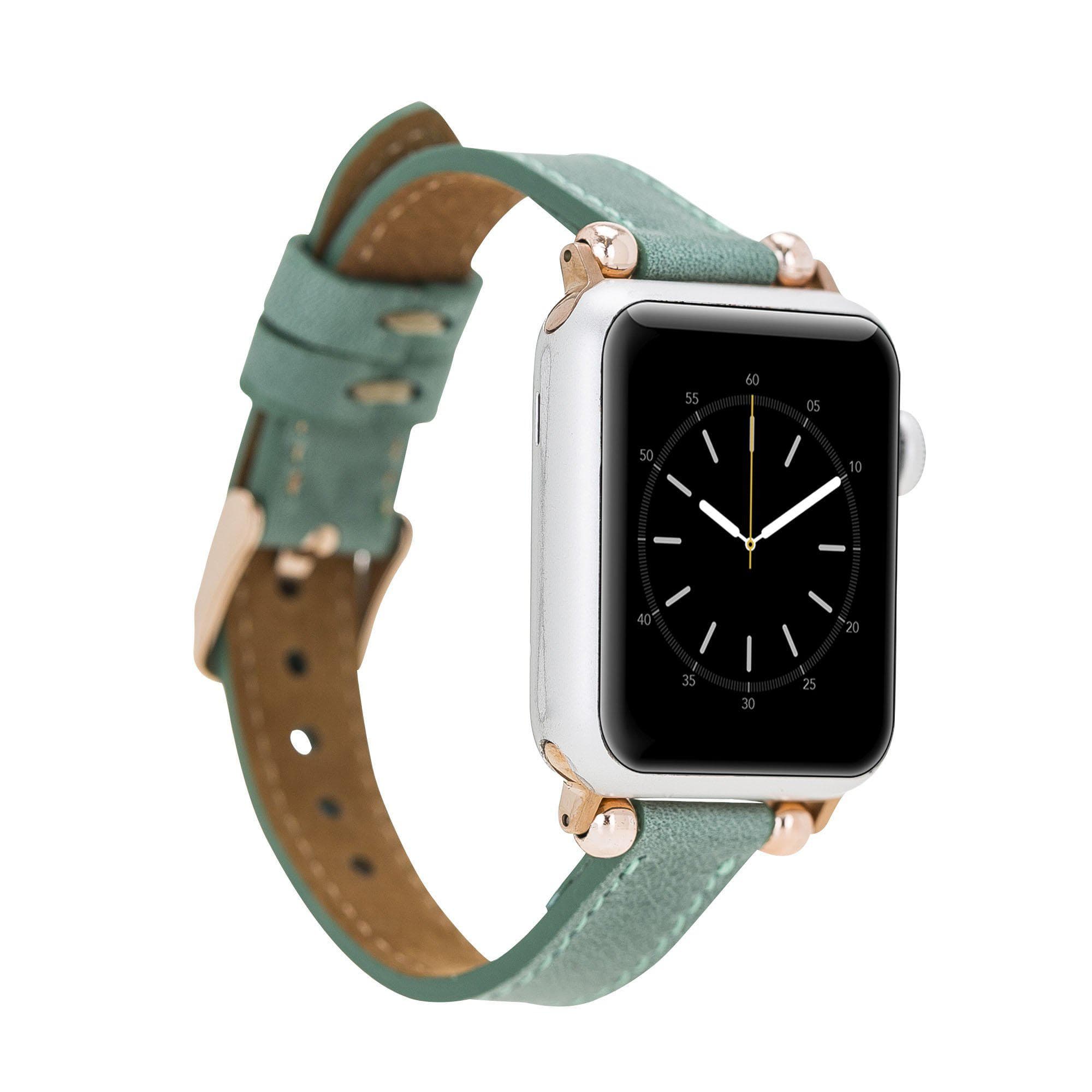 Seamy Leather Apple Watch Band