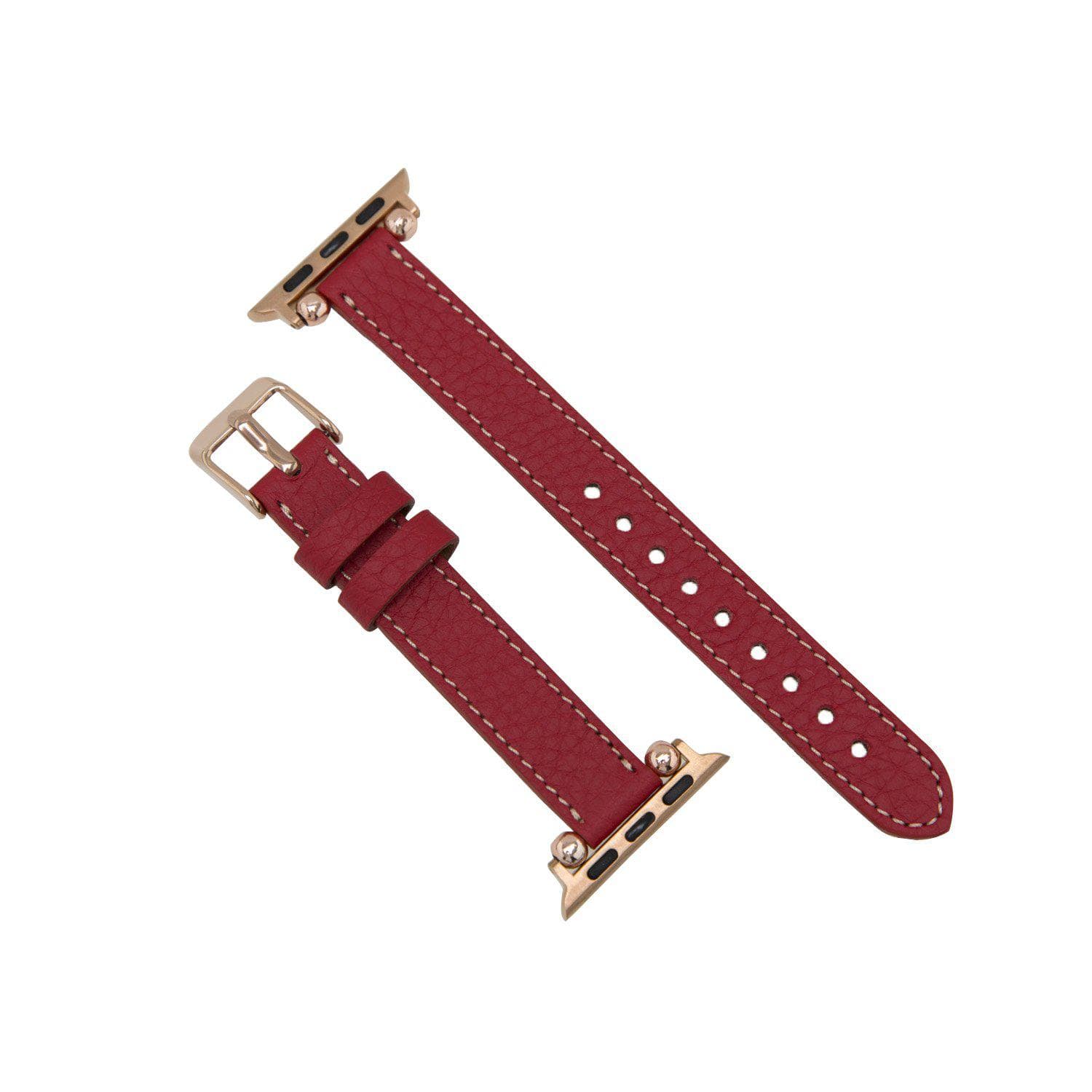 Seamy Leather Apple Watch Band