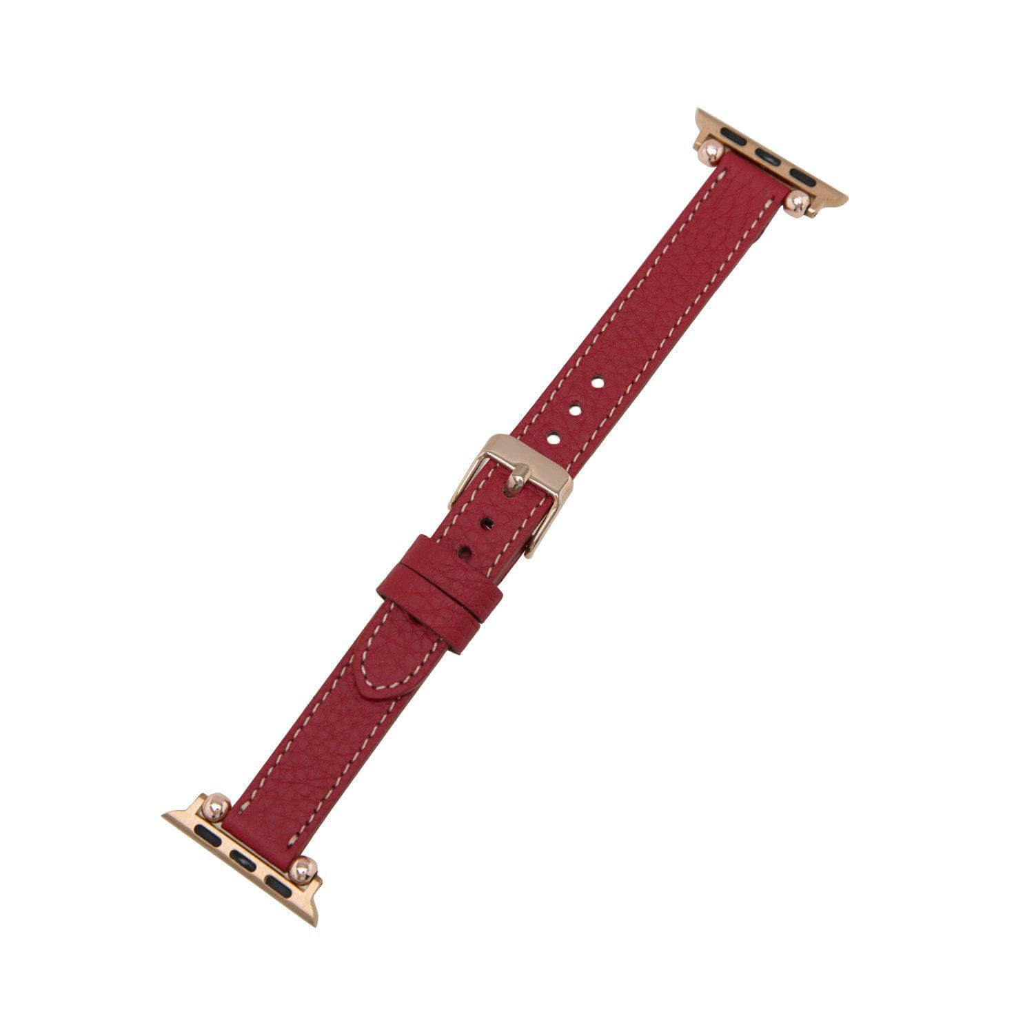Seamy Leather Apple Watch Band