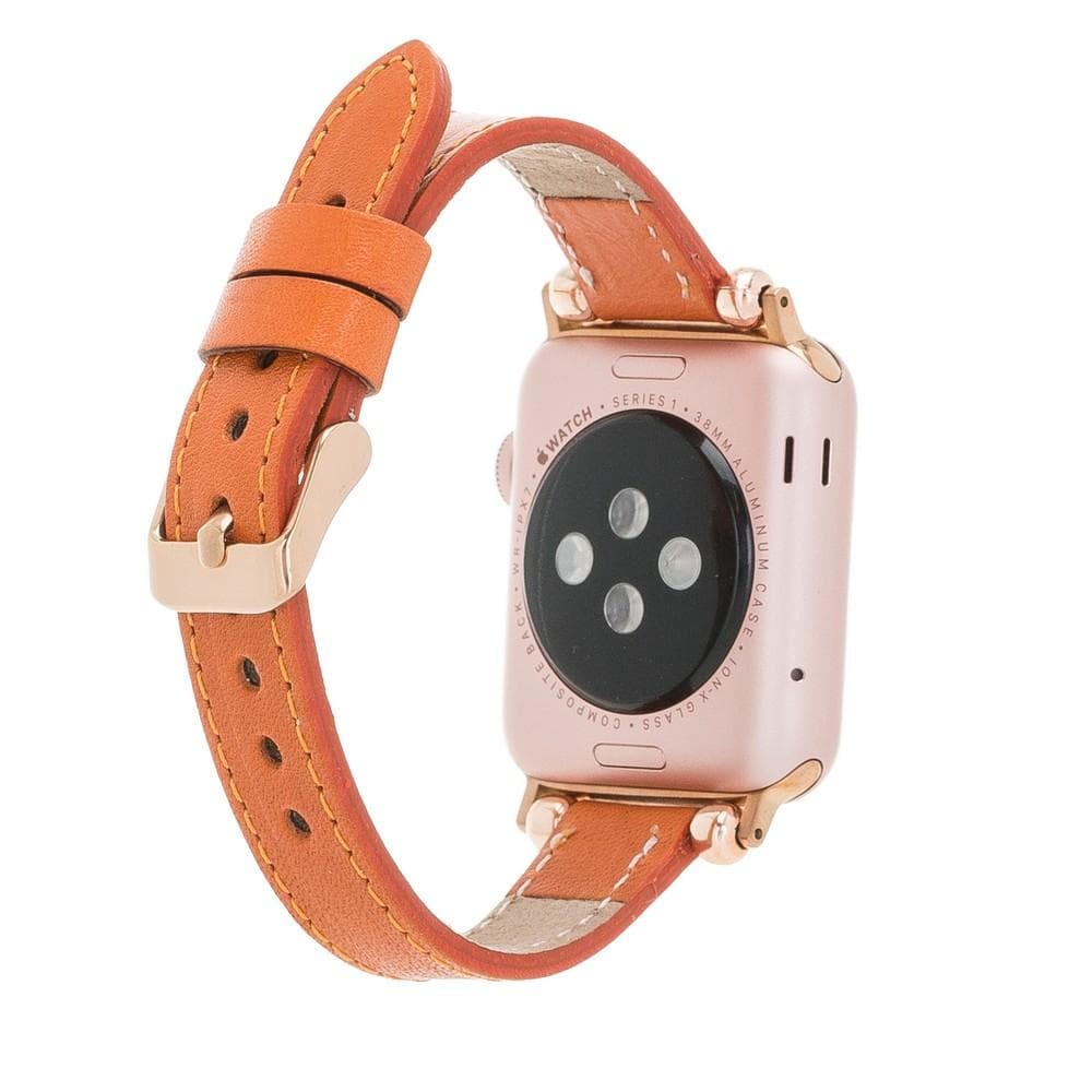 Seamy Leather Apple Watch Band